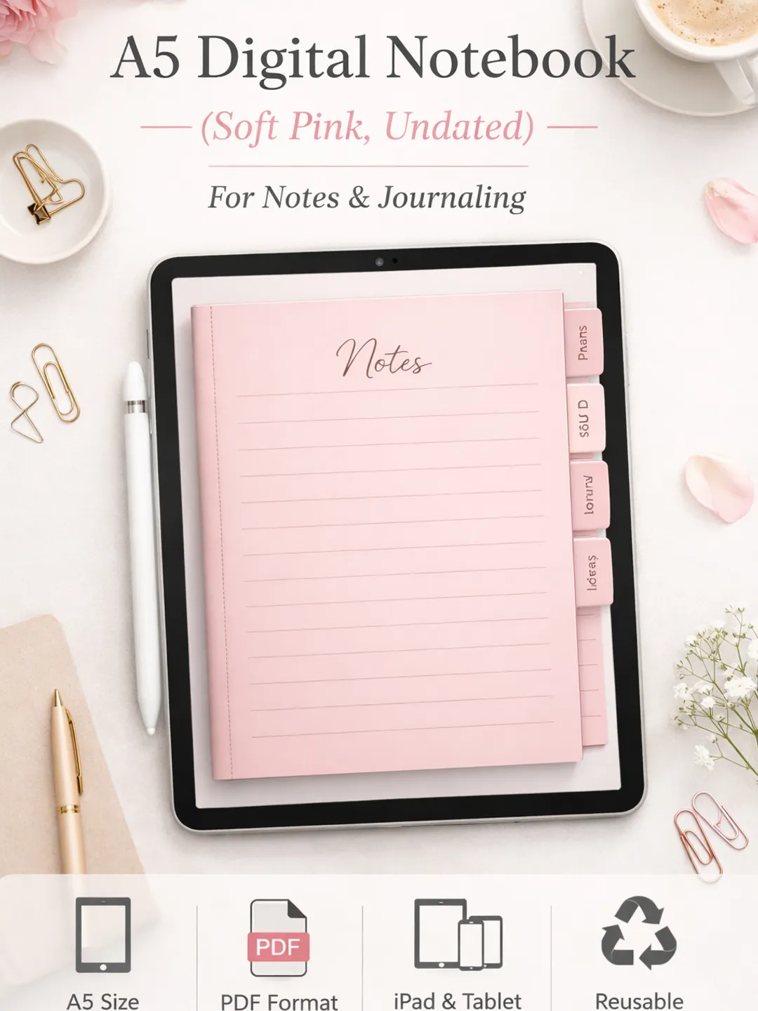 Digital notebook (A5)