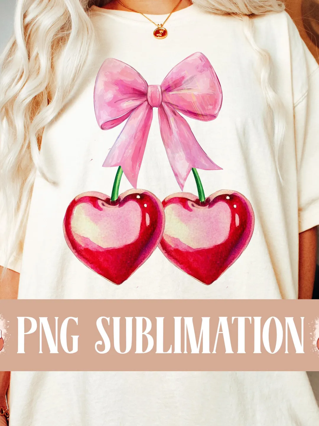 Cherry bow png, Cherry png, Aesthetic Png, Valentine png, Pink Bow png, Valentine Coquette Bow png, Vday png, Soft Girl era png, Love png