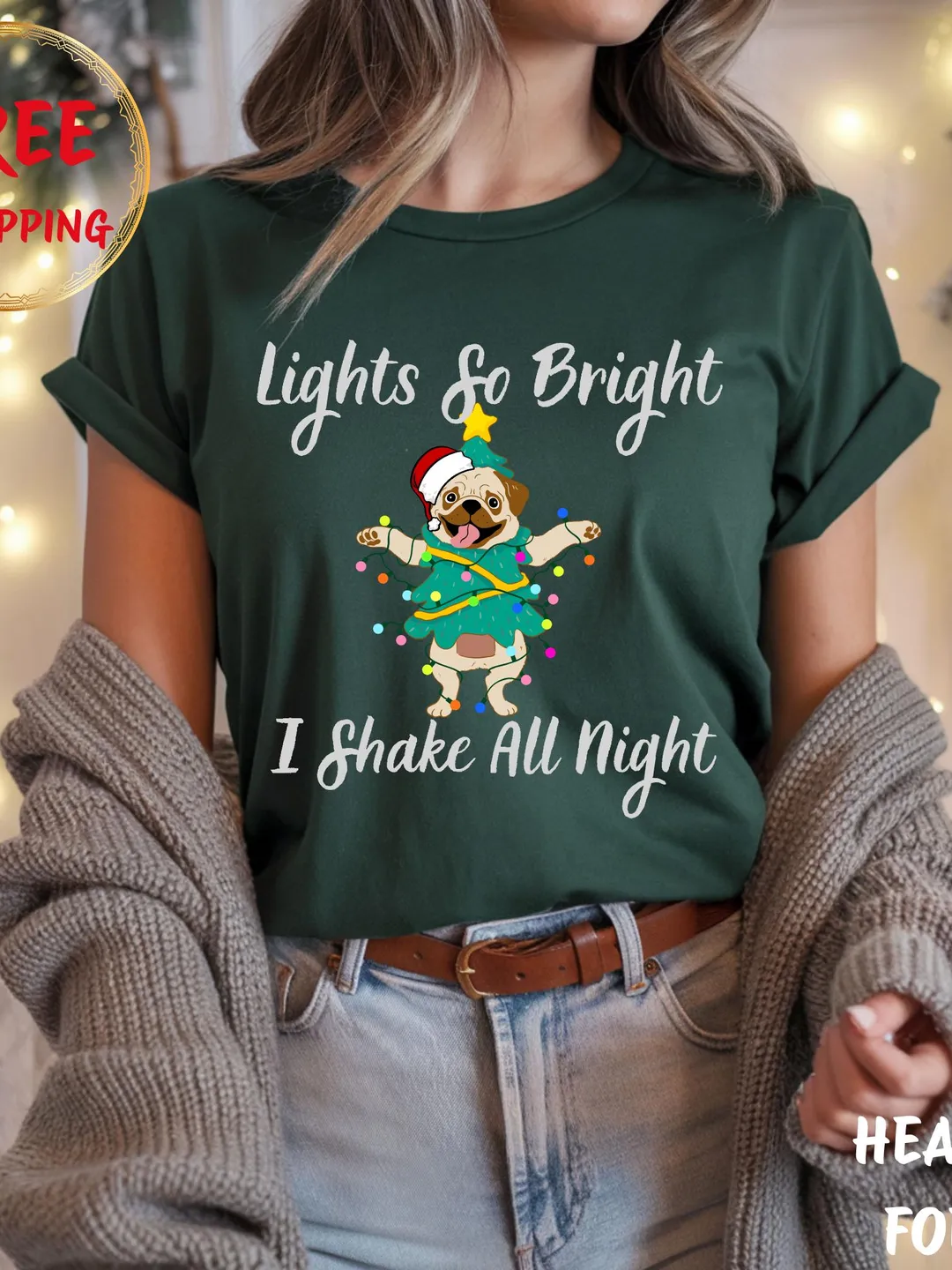Funny Christmas Dog Shirt