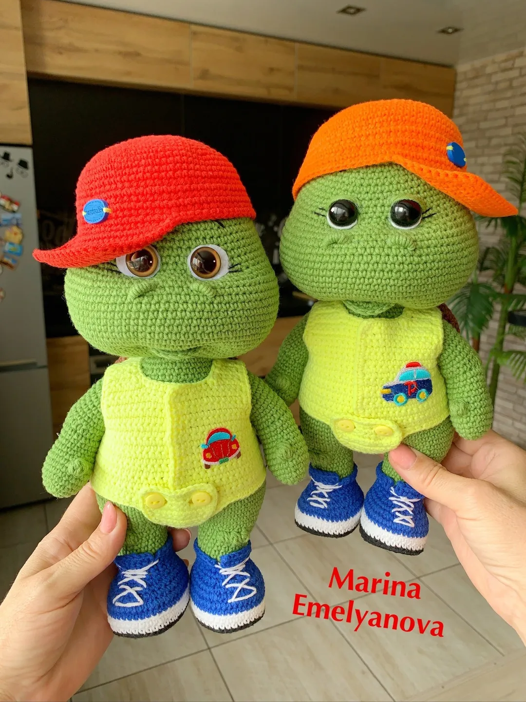 Digital Download - PDF. Crochet Patterns Baby Turtles. DIY amigurumi toy tutorial.