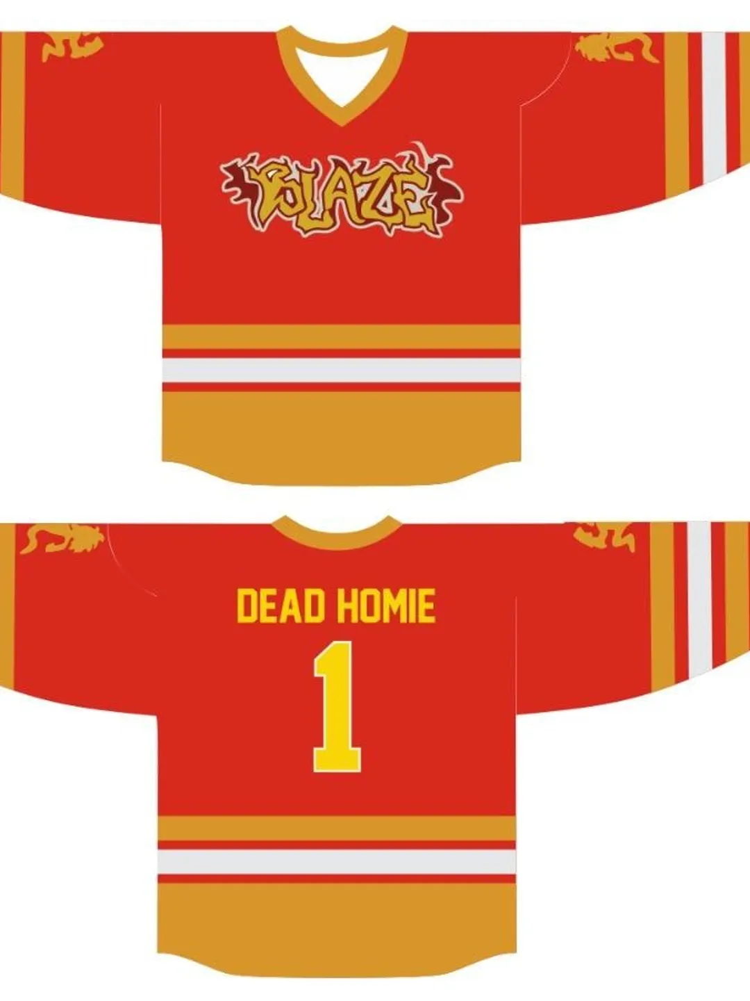 OG Blaze Ya Dead Homie Hockey Sublimated Jersey Twiztid ICP Sublimated