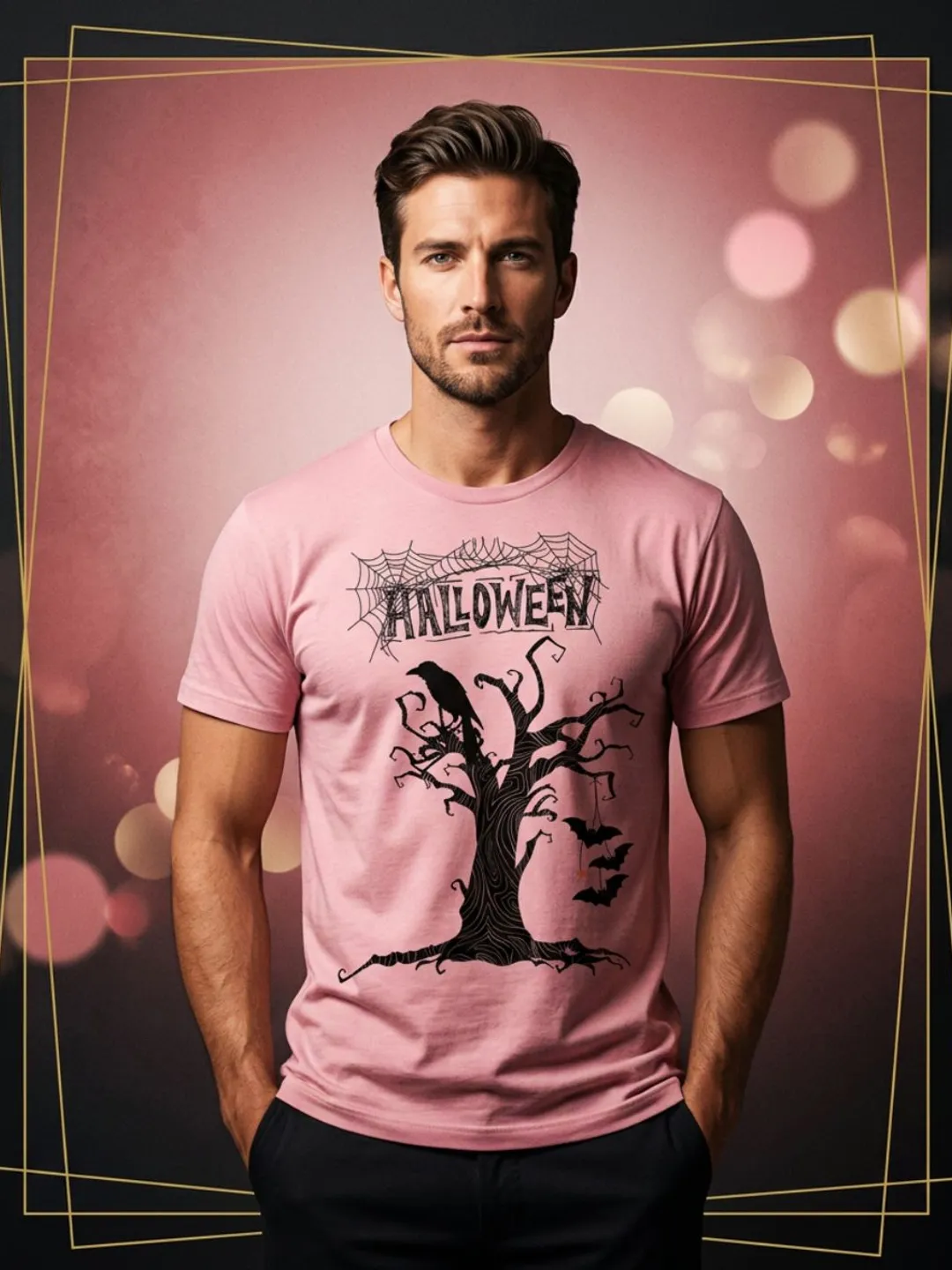 Minimal Halloween Star PNG – Spooky Sparkle Digital Design