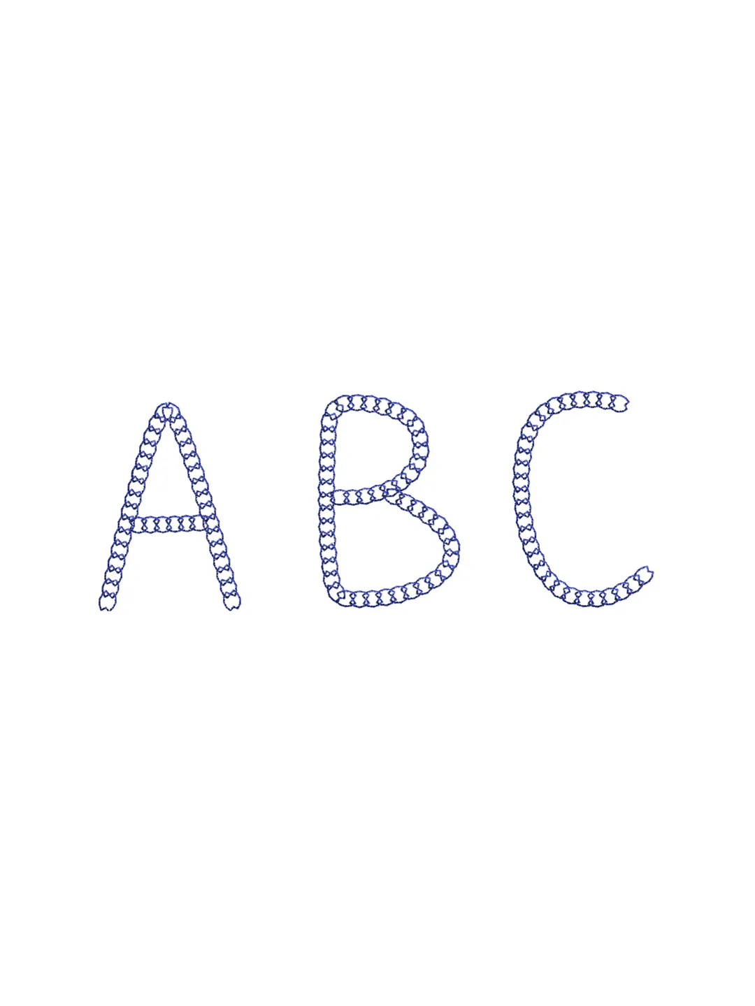 Font machine embroidery design,Script embroidery font,2 sizes Instant Download-13