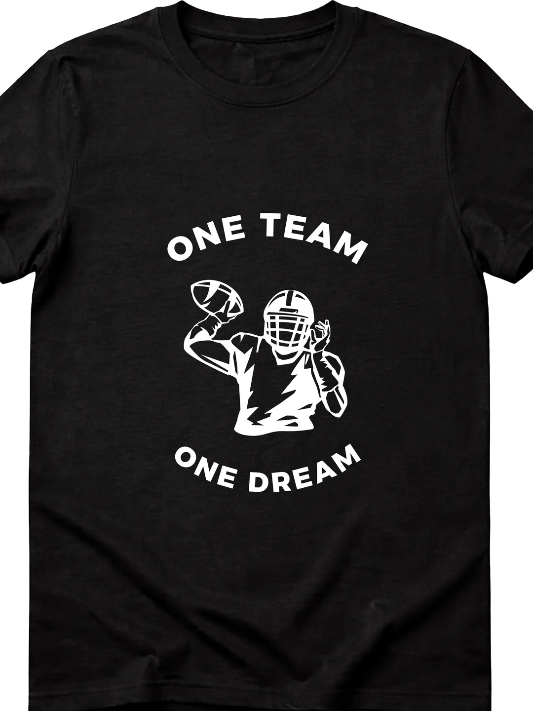 T-Shirt Design Illustration Football Sport Team T-Shirt | Stylish Athletic Graphic Tee