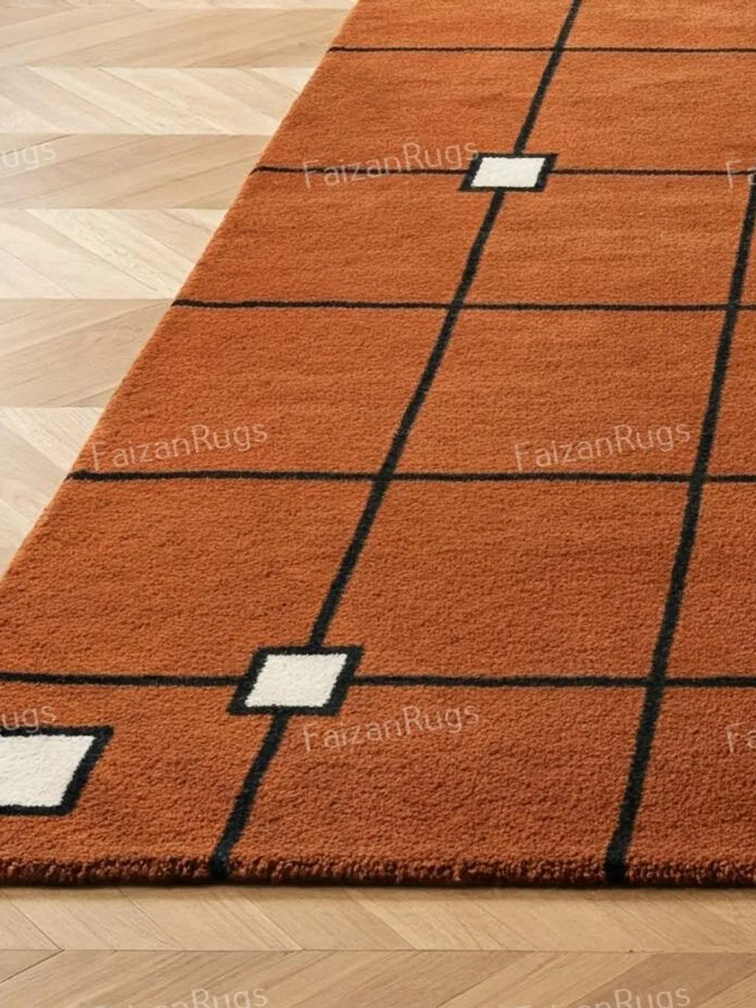 abstract rug,Cinnamon rug,rugs for bedroom,personalised gift ,unique ...