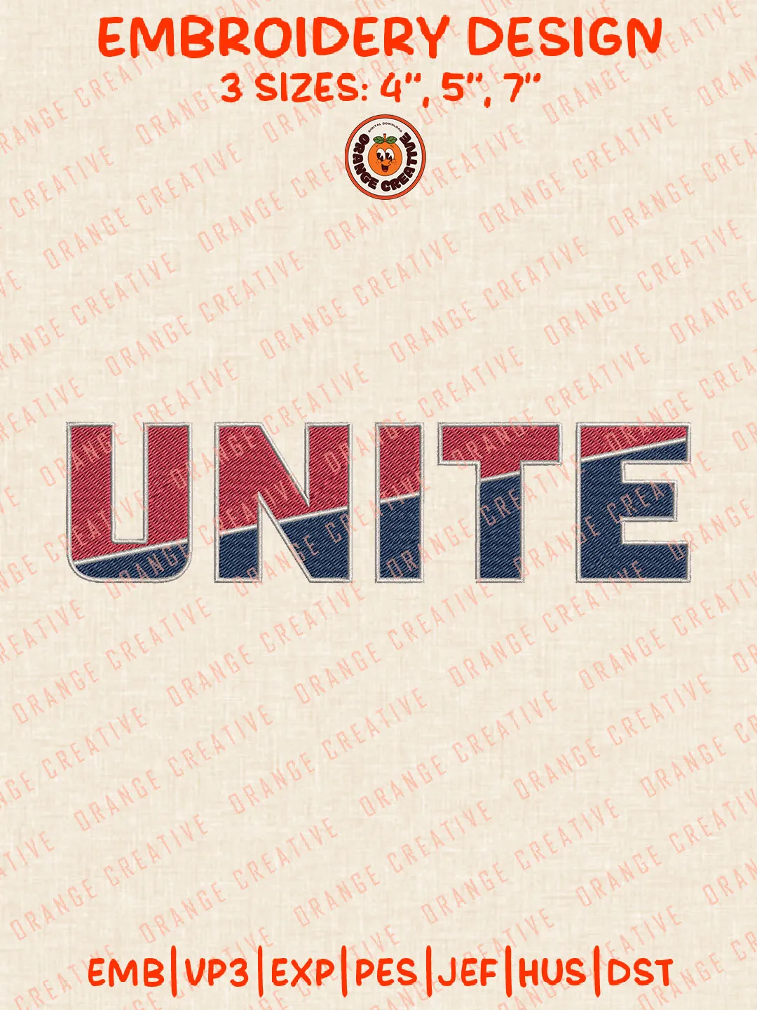 NCAA UNITE Logo Embroidery Files, NCAA Robert Morris Colonials Team Embroidery Designs, College Football Team Machine Embroidery Files, NCAA Robert Morris Colonials Machine Embroidery, Digital Download