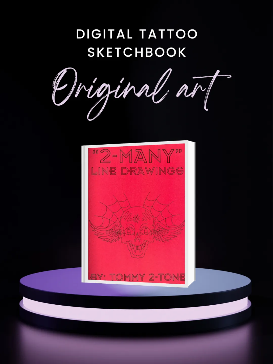 2 -Many Line Drawings By Tommy 2-Tone