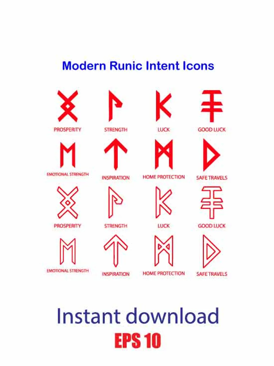 Runes Symbol Svg, Runes Cricut, Magic Signs Svg, Runes Stencil Dxf ...