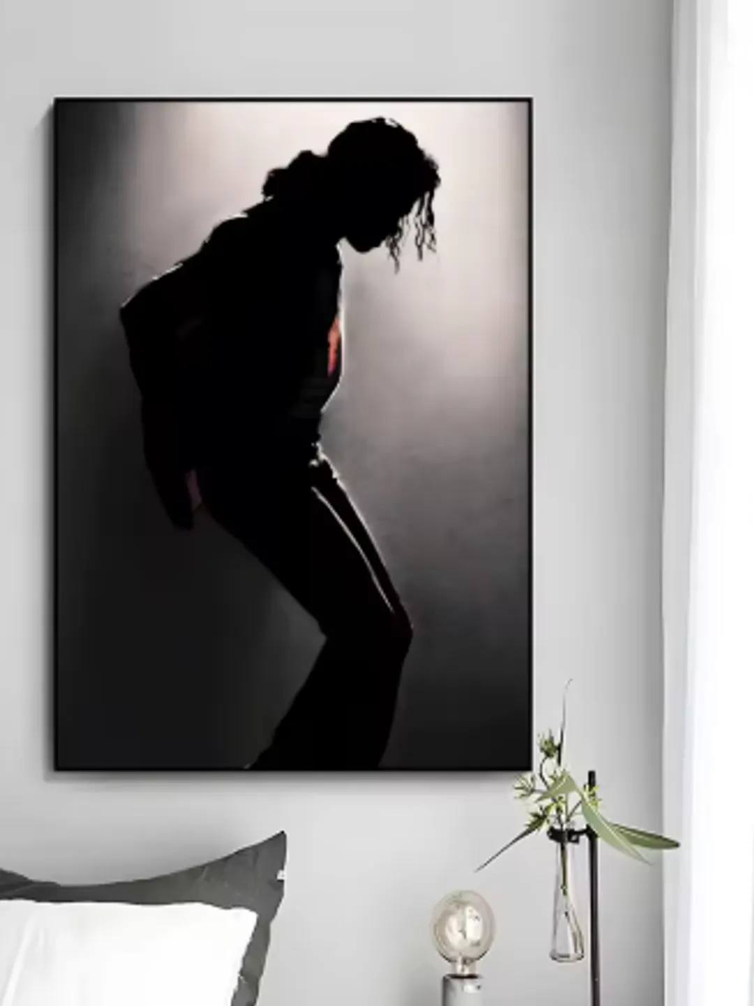 Michael Jackson Music Poster | King of Pop Wall Art Print | Vintage Music Room Decor | Singer Art Poster for Bedroom, Living Room & Studio