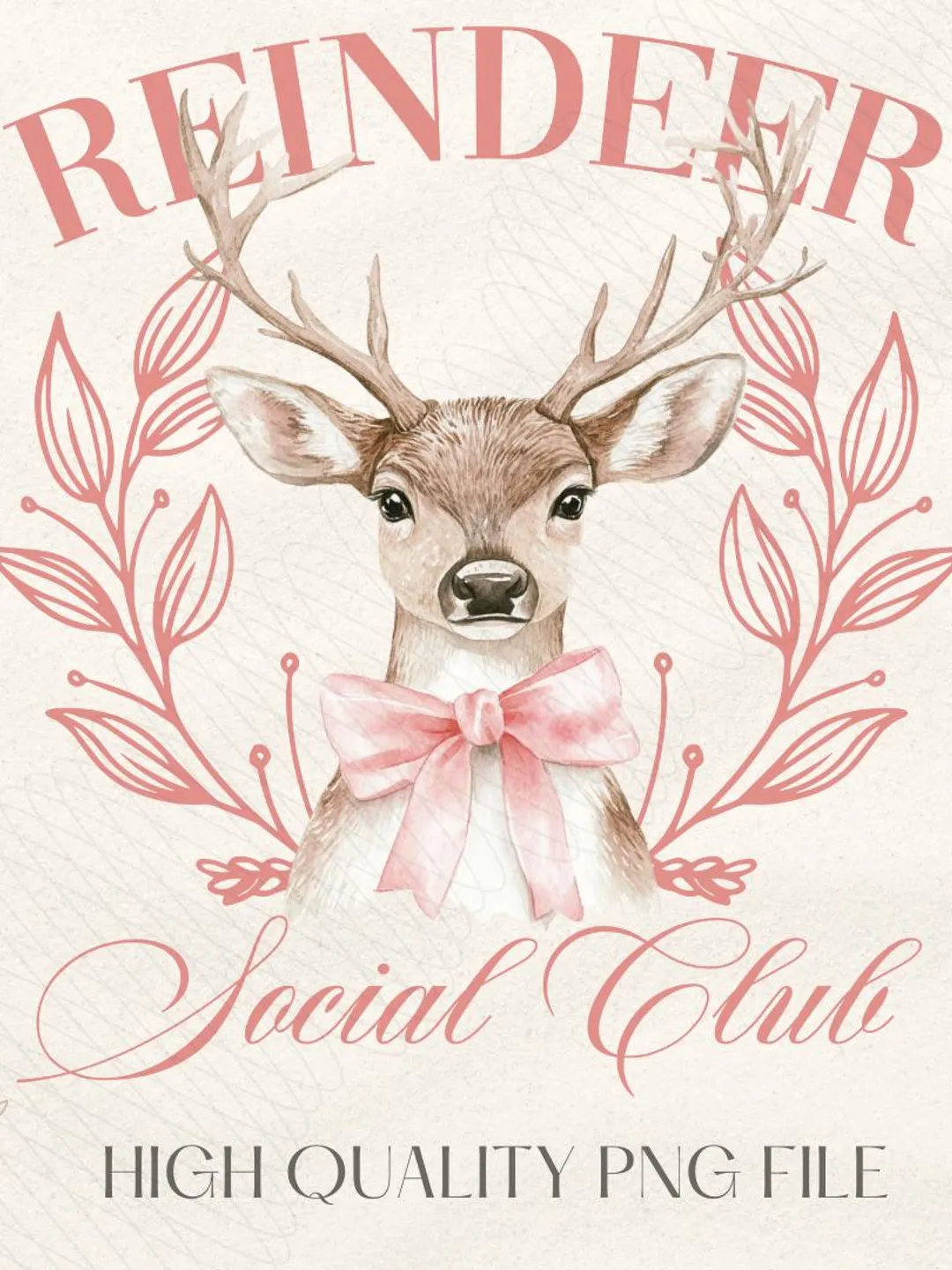 Reindeer social club png, Christmas Coquette Bow png, Santa Coquette Bow png, Christmas png, retro christmas png, christmas shirt, merry png