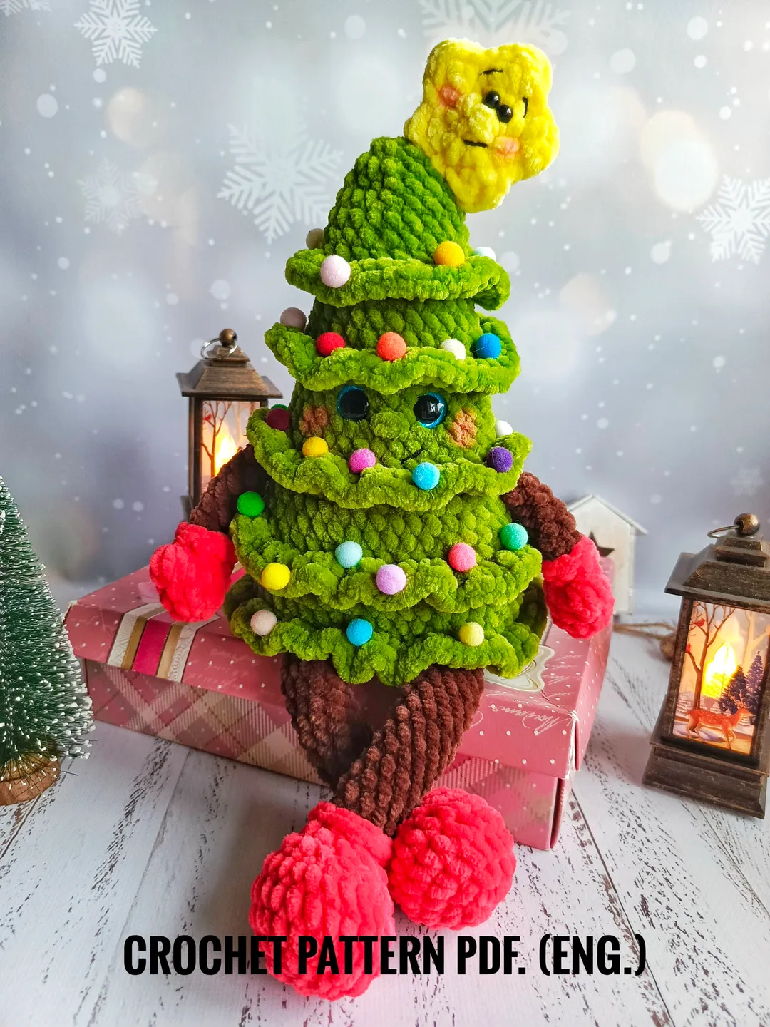 Crochet Christmas Tree Pattern, Christmas amigurumi doll pattern, Crochet  Christmas decoration pattern, Amigurumi Christmas gift pattern, image size:1080x1440