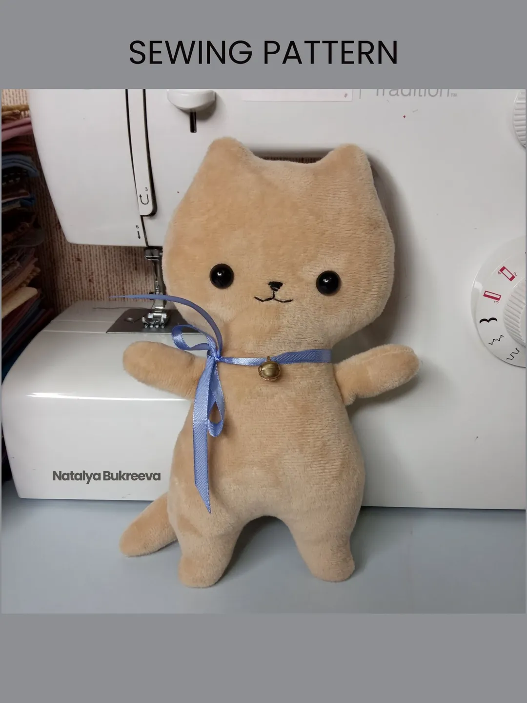 Plush Cat Pattern PDF