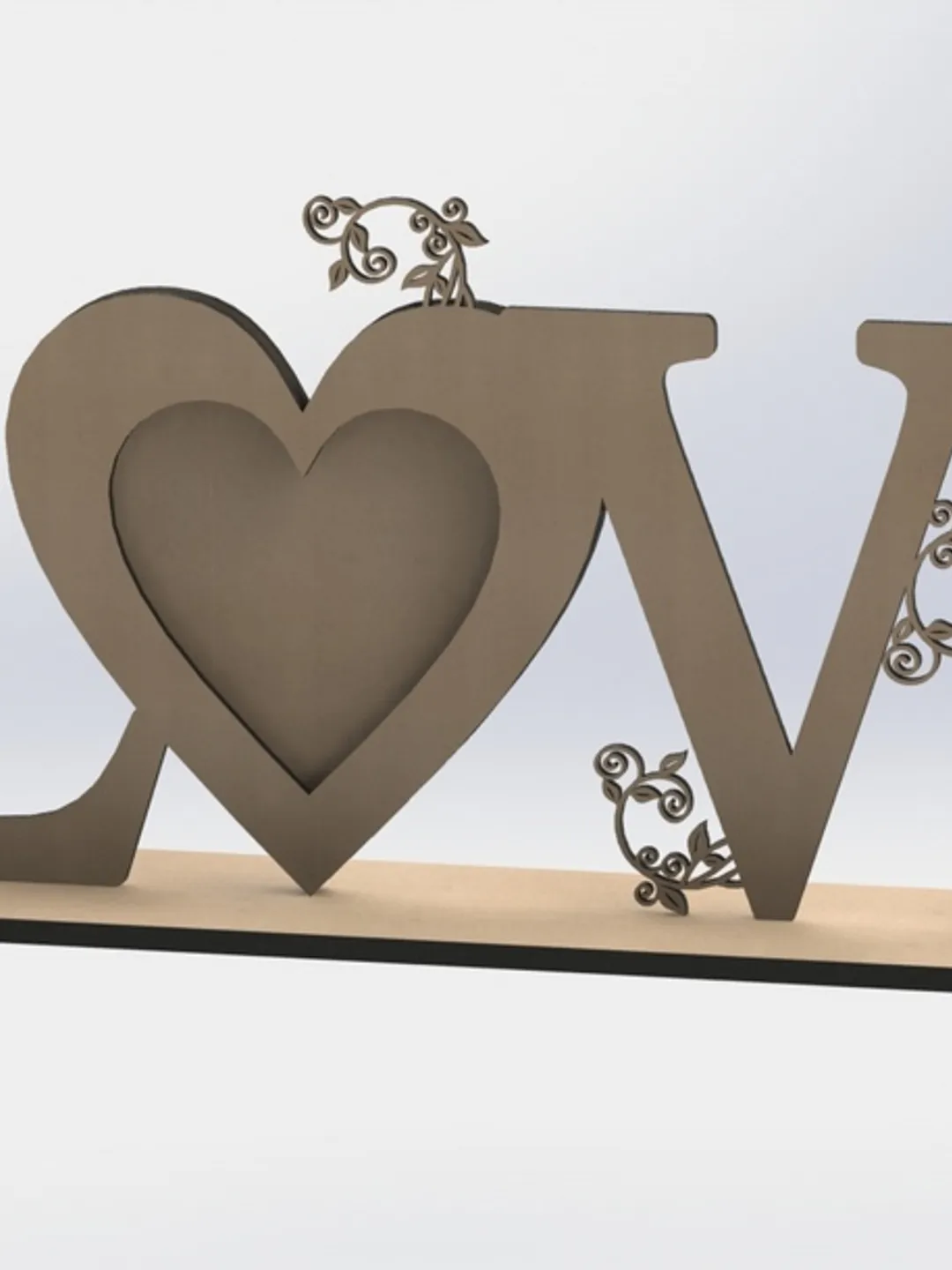 Digital Template Cnc Router Files Cnc Frame Files for Wood Laser Cut Pattern