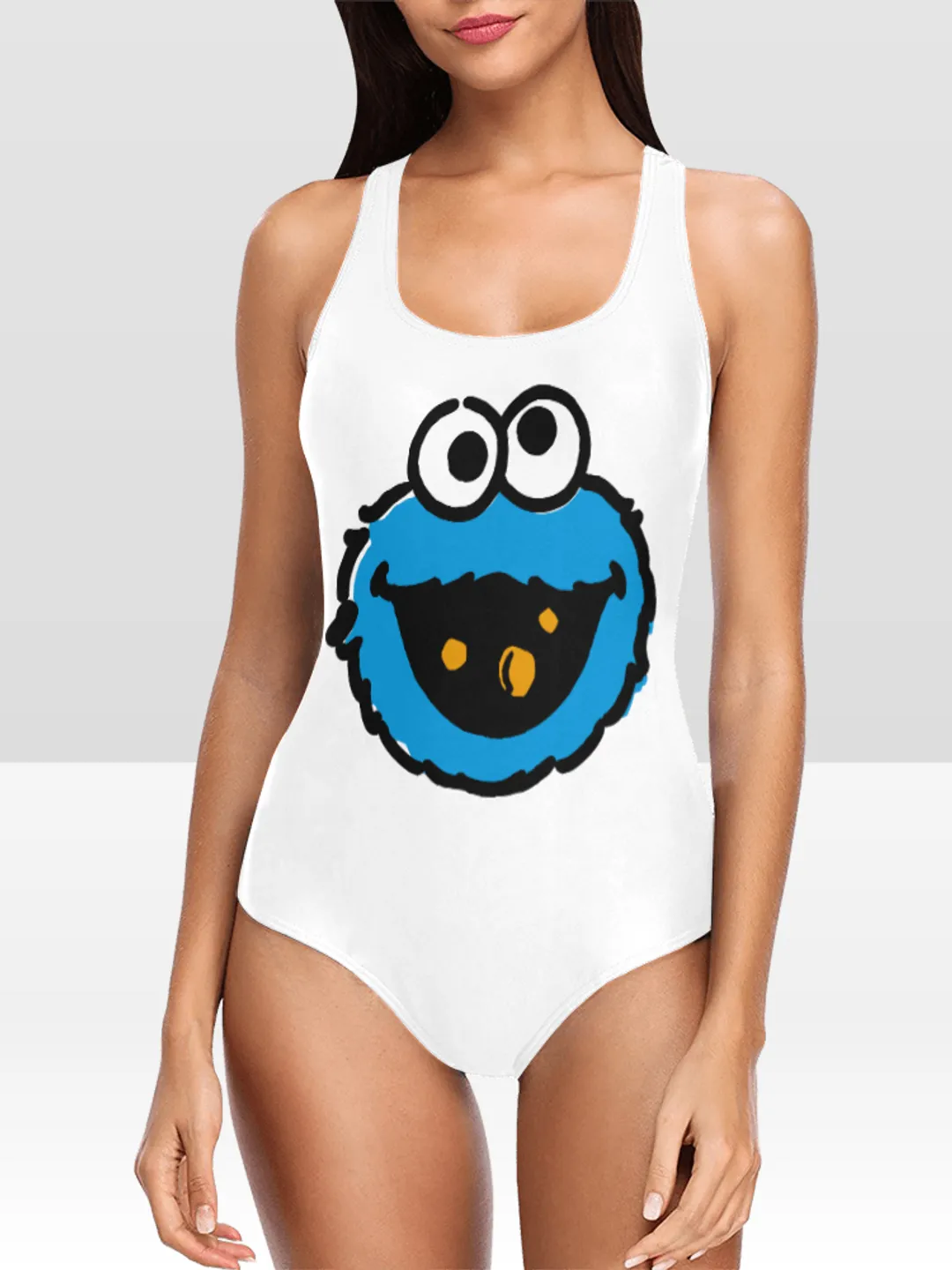 Cookie Monster One Piece Swimsuit