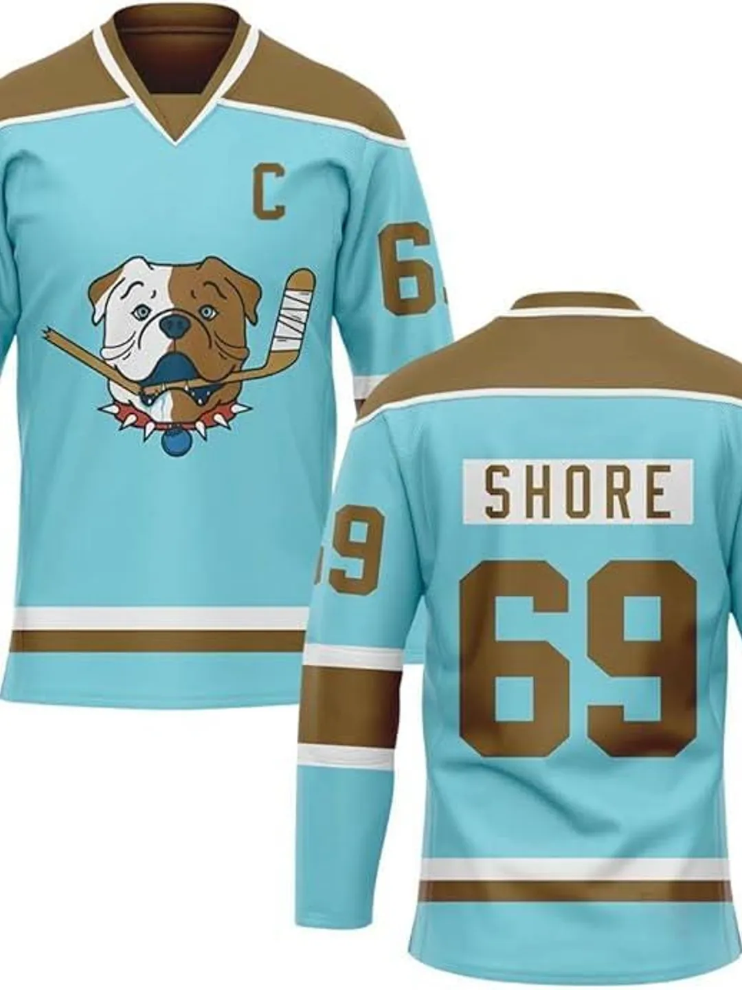 Sudbury Bulldogs Hockey Jersey (Blue) Custom Fan Gear Gift