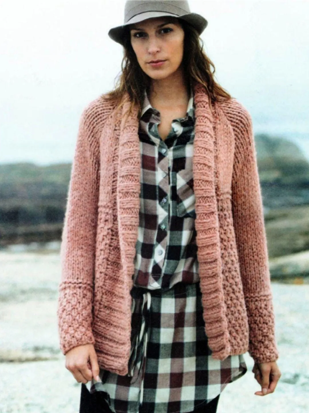 Cardigan pattern, women jacket pattern, lace cardigan knit chunky knitting pattern pdf