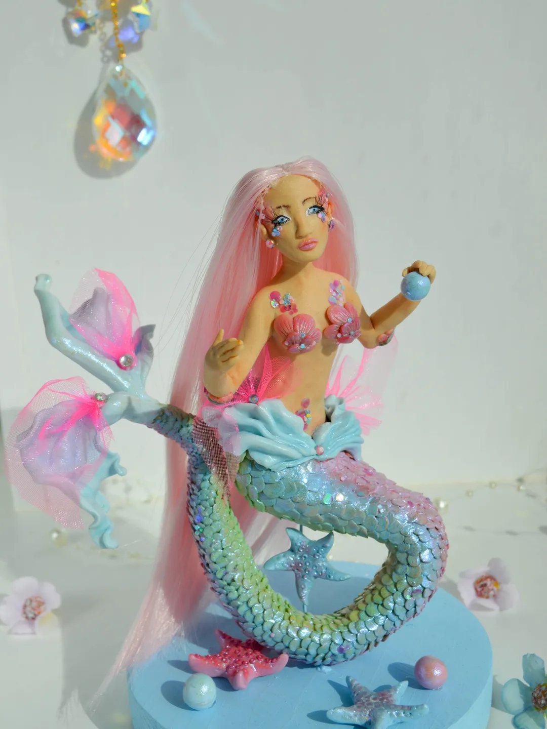 Mermaid sculpture