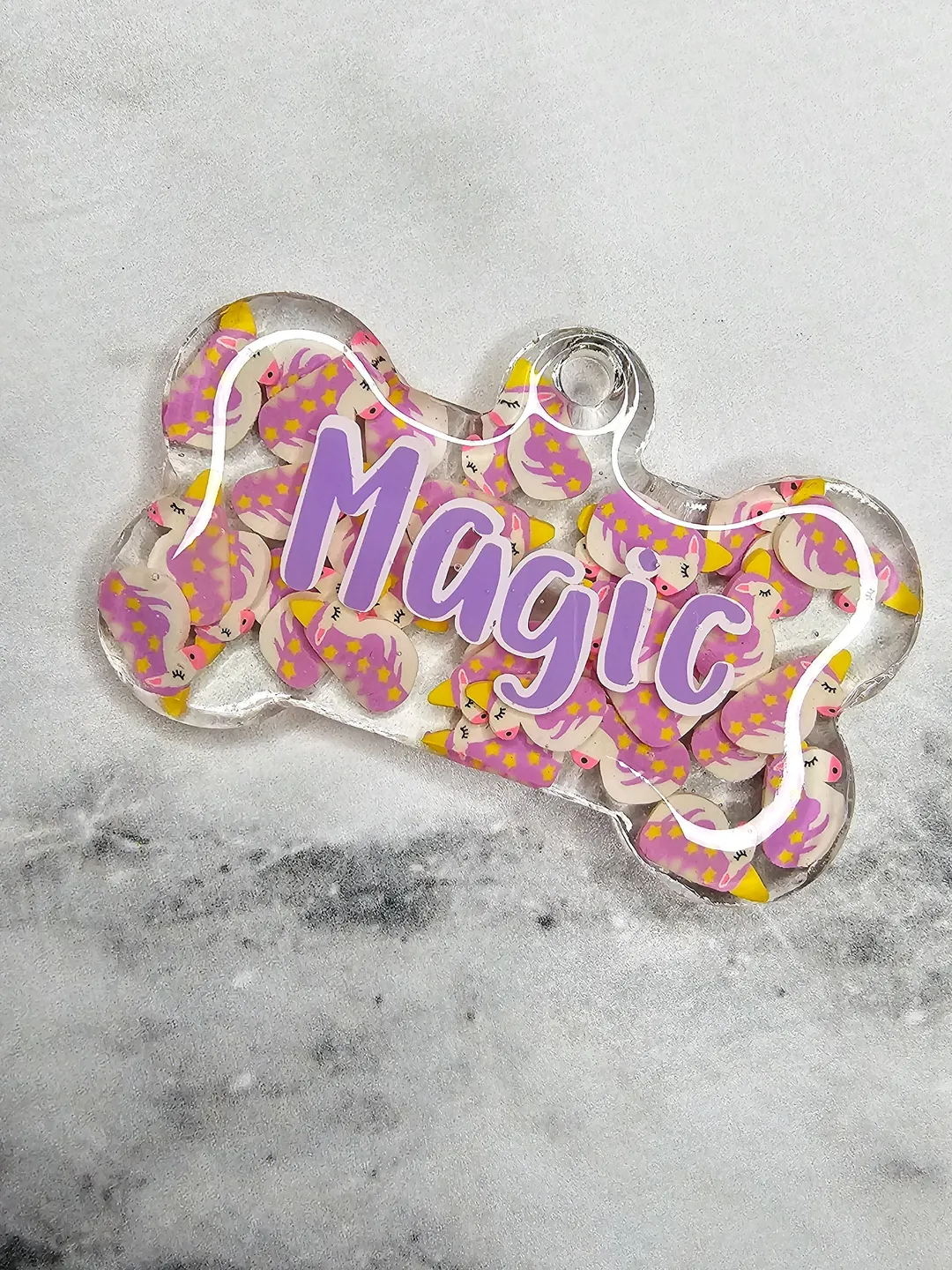 Unicorn Pet Tag