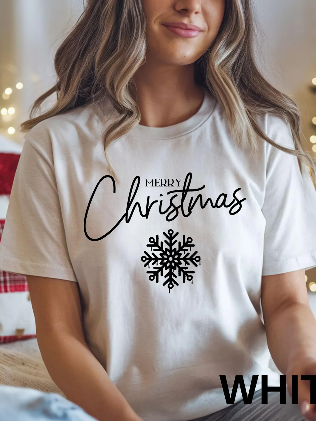 Snowflake Merry Christmas Shirt
