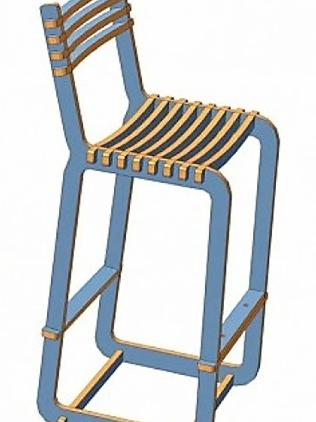 Digital Template Cnc Router Files Cnc Bar Stool Files for Wood Laser Cut Pattern