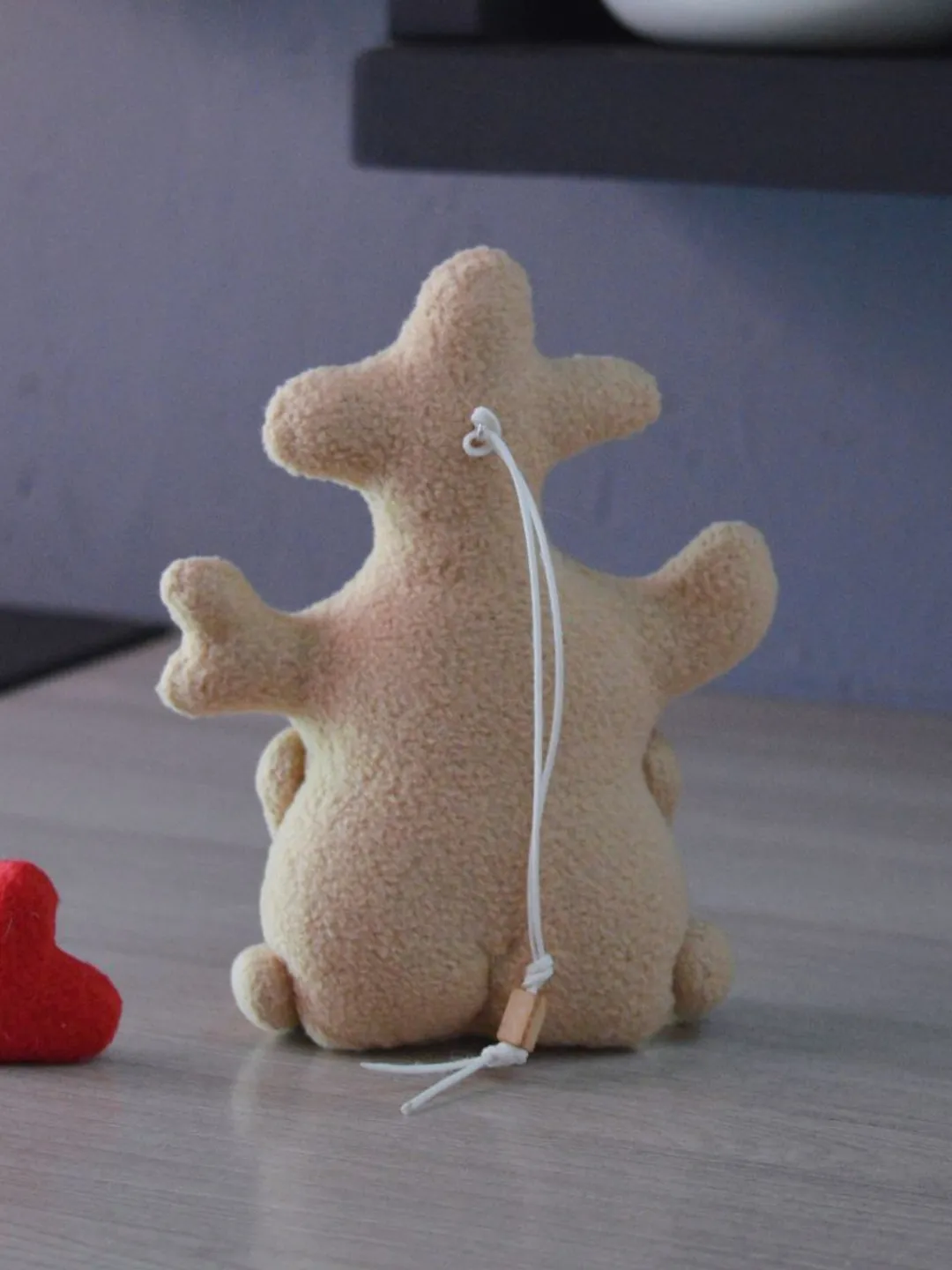 Ginger Veggie Monster Plush Sewing Pattern with Secret Mouth