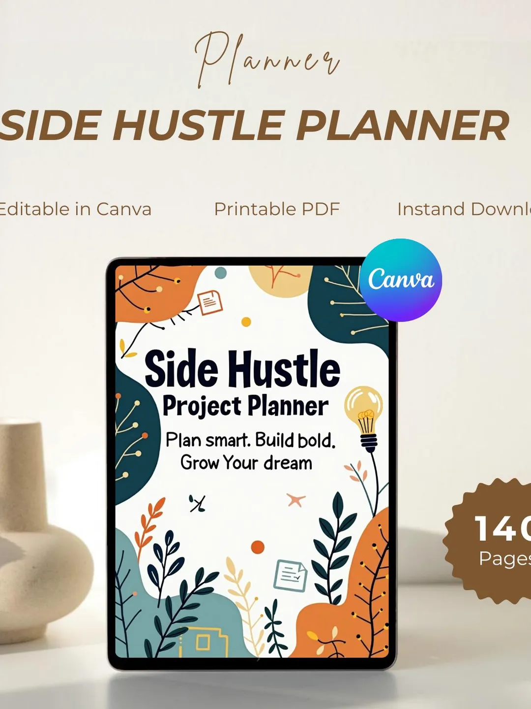 Digital Product Planner 35 Pages Printable PDF | Product Launch Planner ...