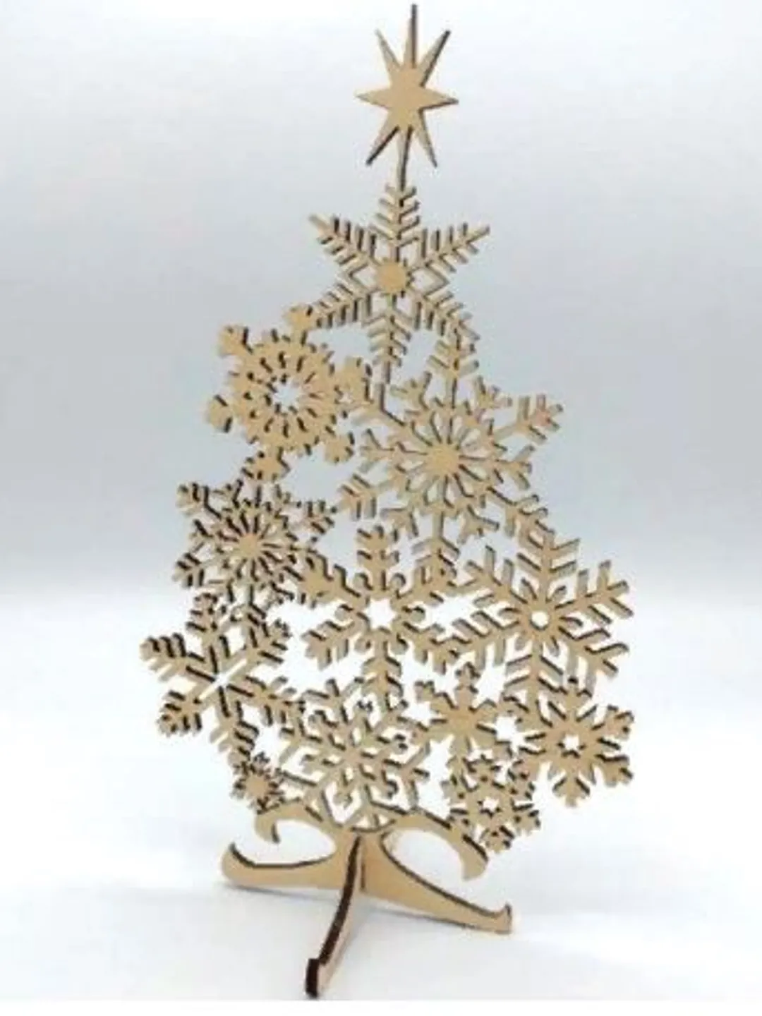 Digital Template Cnc Router Files Cnc Christmas Tree Files for Wood Laser Cut Pattern