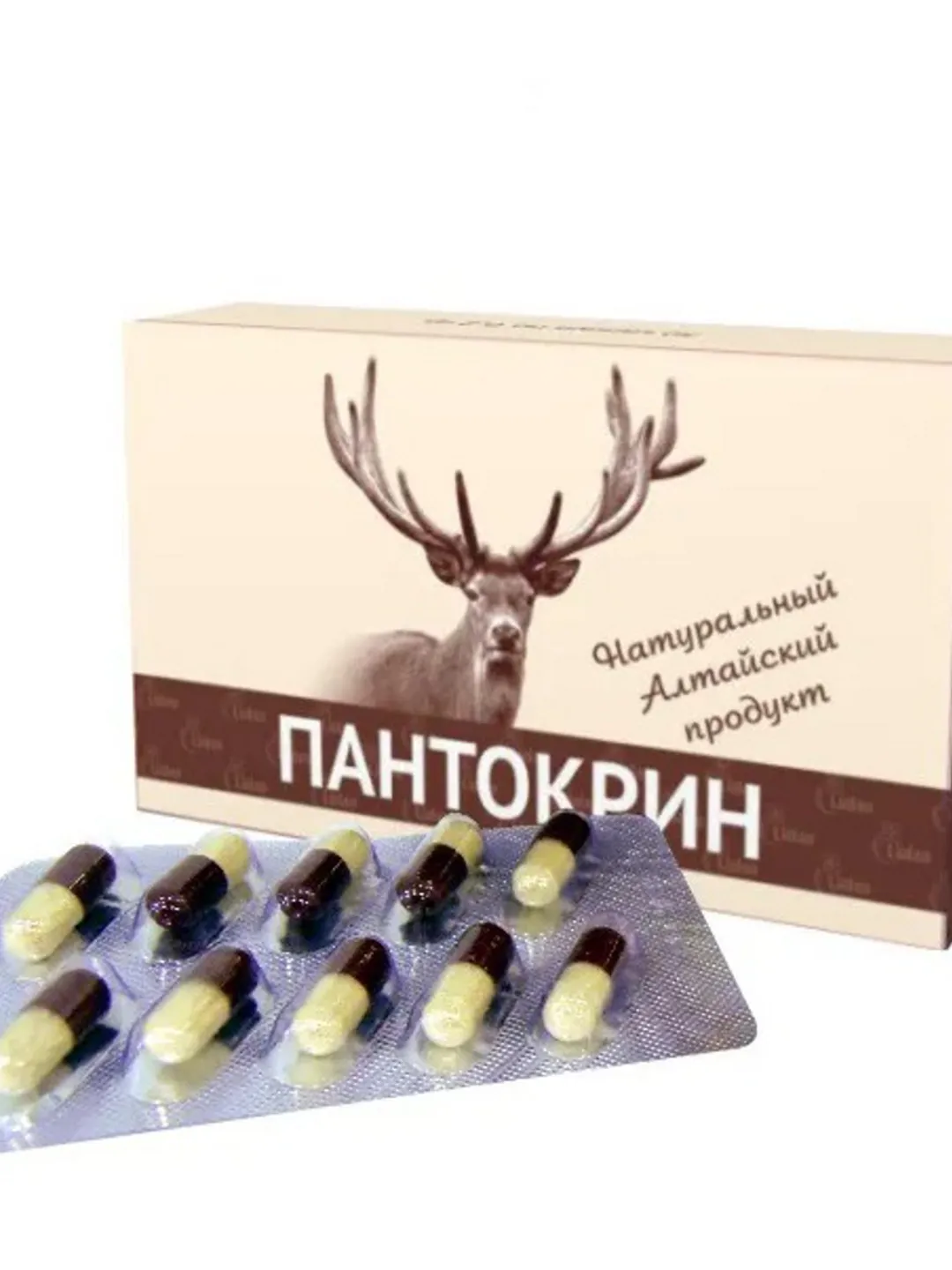 Pantocrine Altai Maral Deer Antlers extract, 30 caps x 0.2 gr
