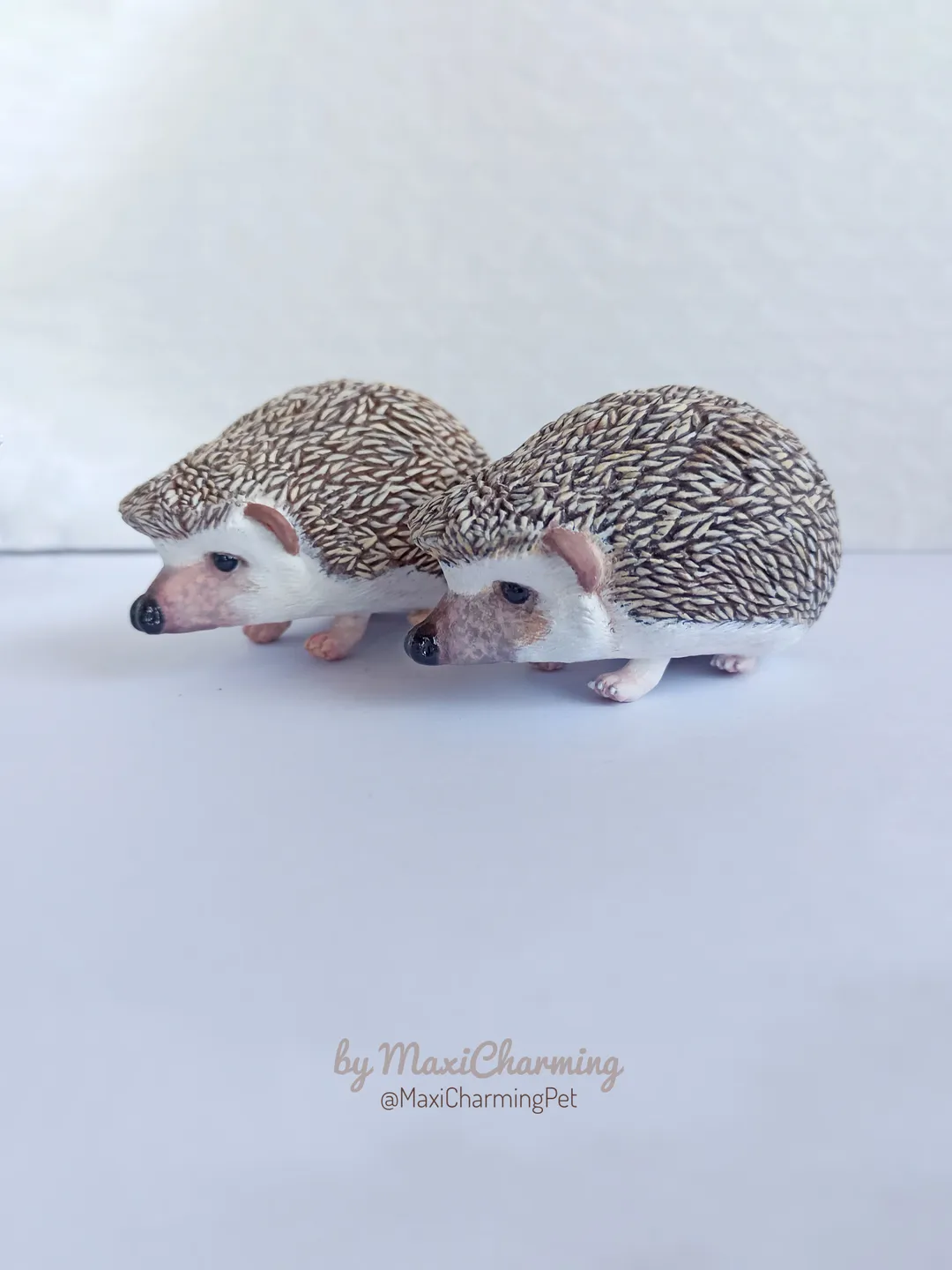 Hedgehog ornament from photo
