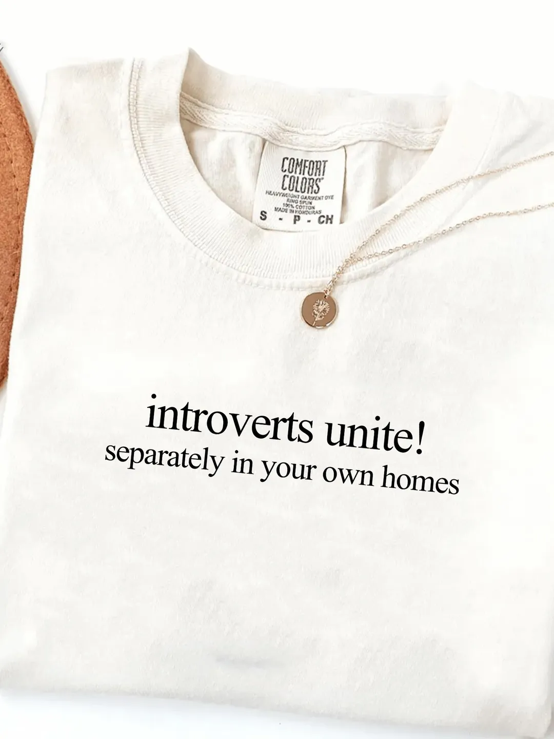 Comfort Colors® Introverts Unite Separately T-shirt: Funny Introvert Tee Sarcastic Antisocial Gift for Her Him
