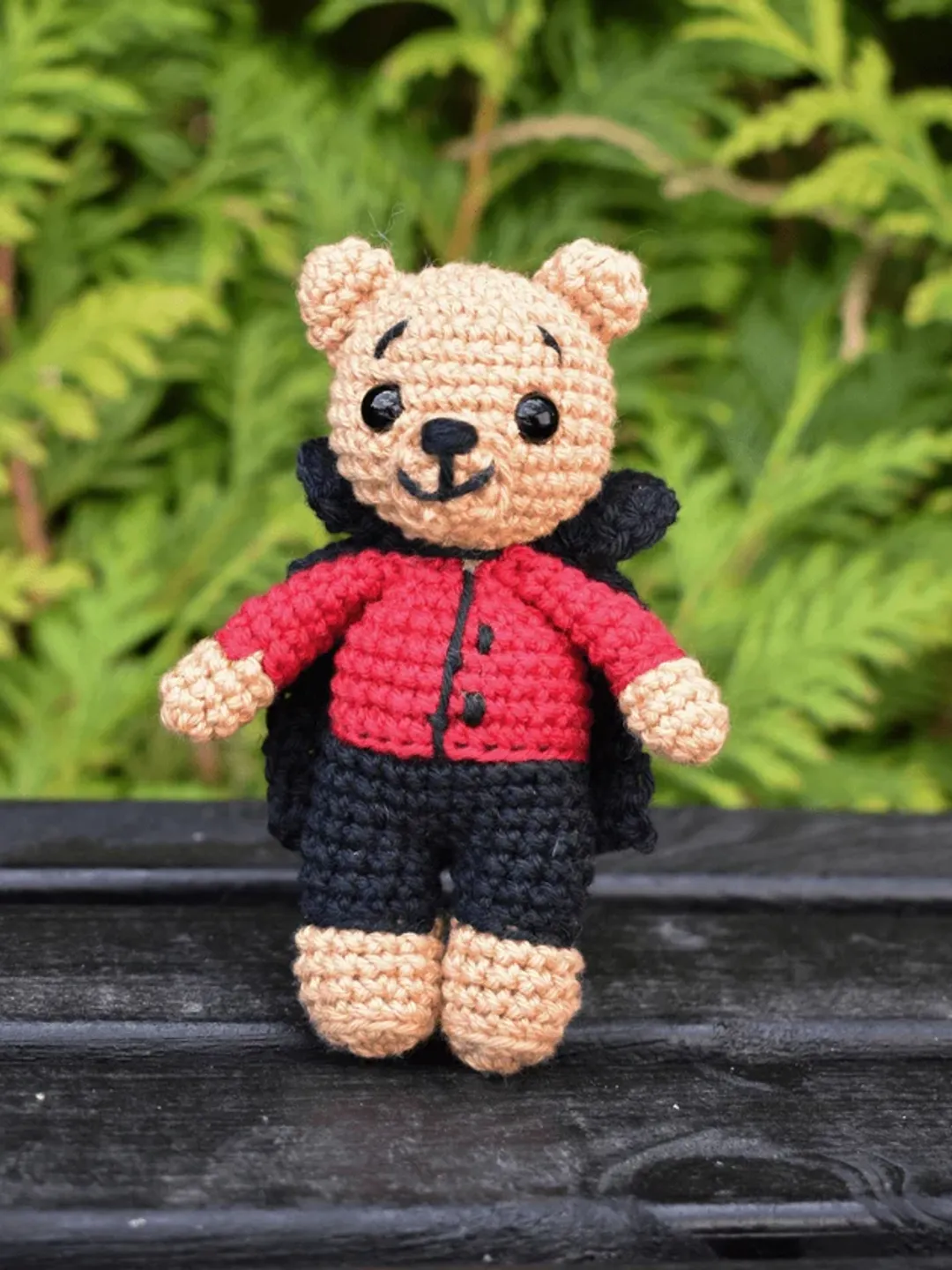 Bitey Bear Crochet Pattern PDF, Halloween Bear Amigurumi, Cute Bear Crochet Pattern, Spooky Bear Toy, Halloween Amigurumi, Intermediate Pattern