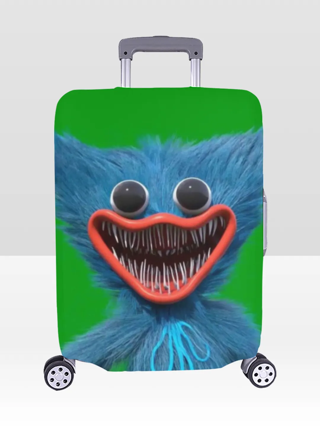 Huggy Wuggy Luggage Cover, Luggage Protective Print Cover, Case Cover