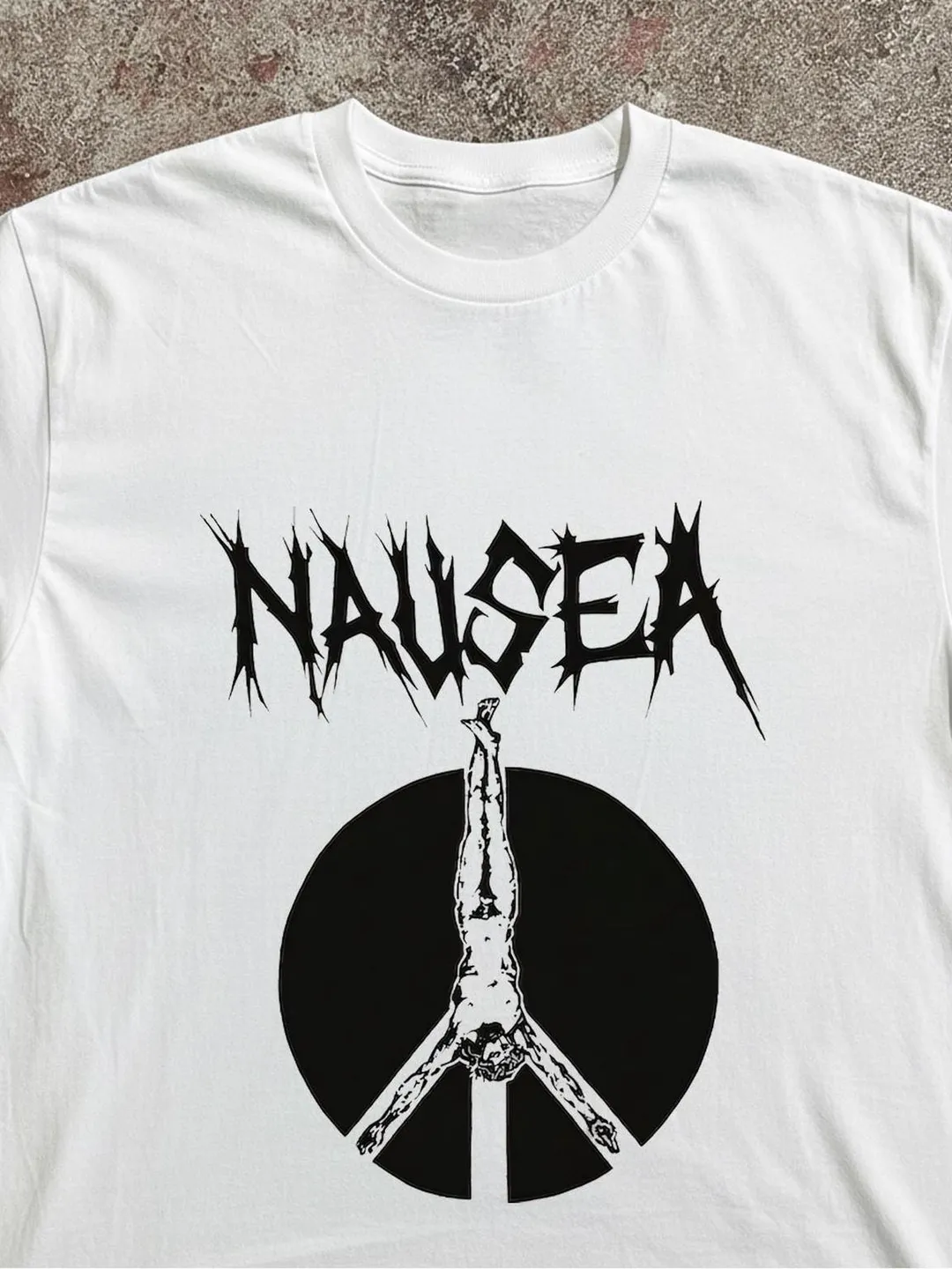 Nausea Punk Tee, Crust and Hardcore Style (Unisex S-XXL)