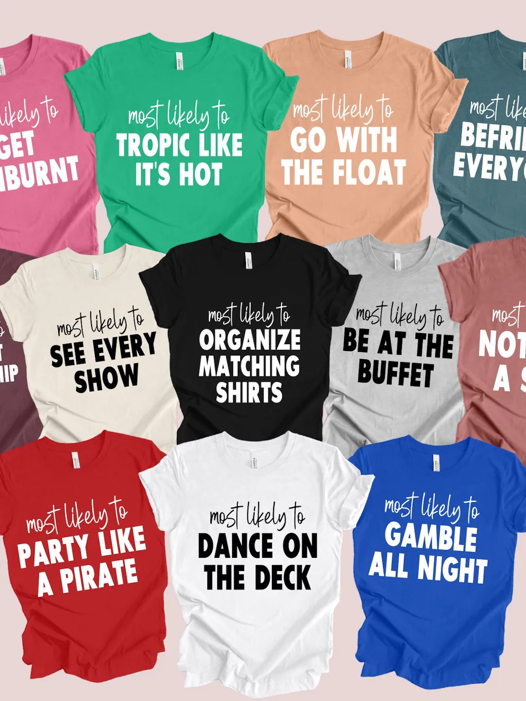 Matching Family Cruise Shirts: Funny Vacation Tees - Group Outfits