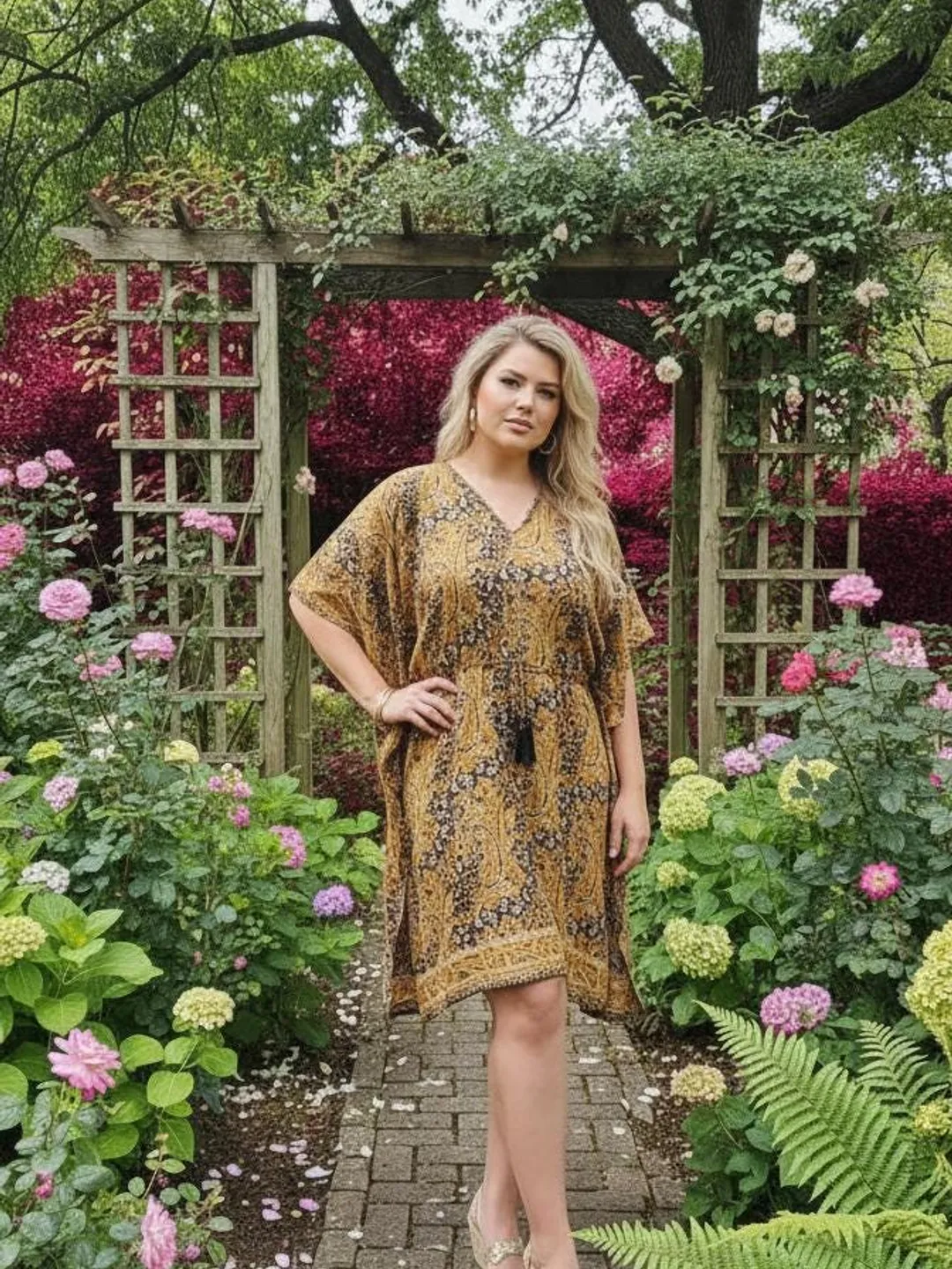 mustard yellow beach dress Bohemian Linen Dress - Summer Linen Dress - Boho Maxi Dress