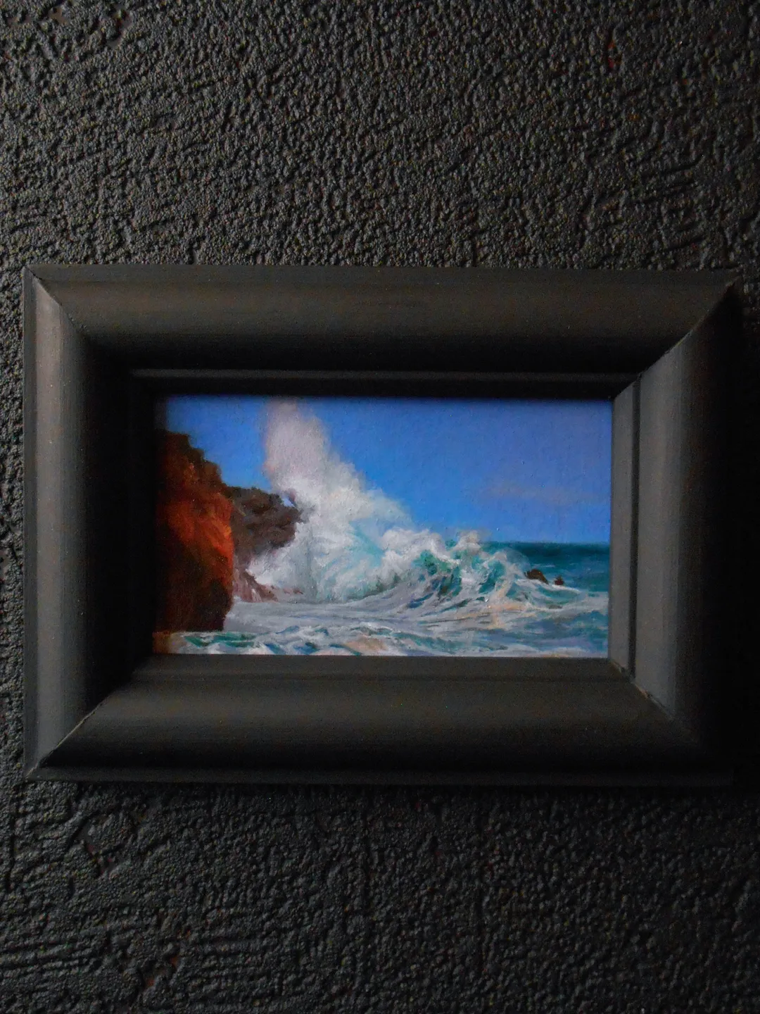 Seascape miniature oil painting Original artwork