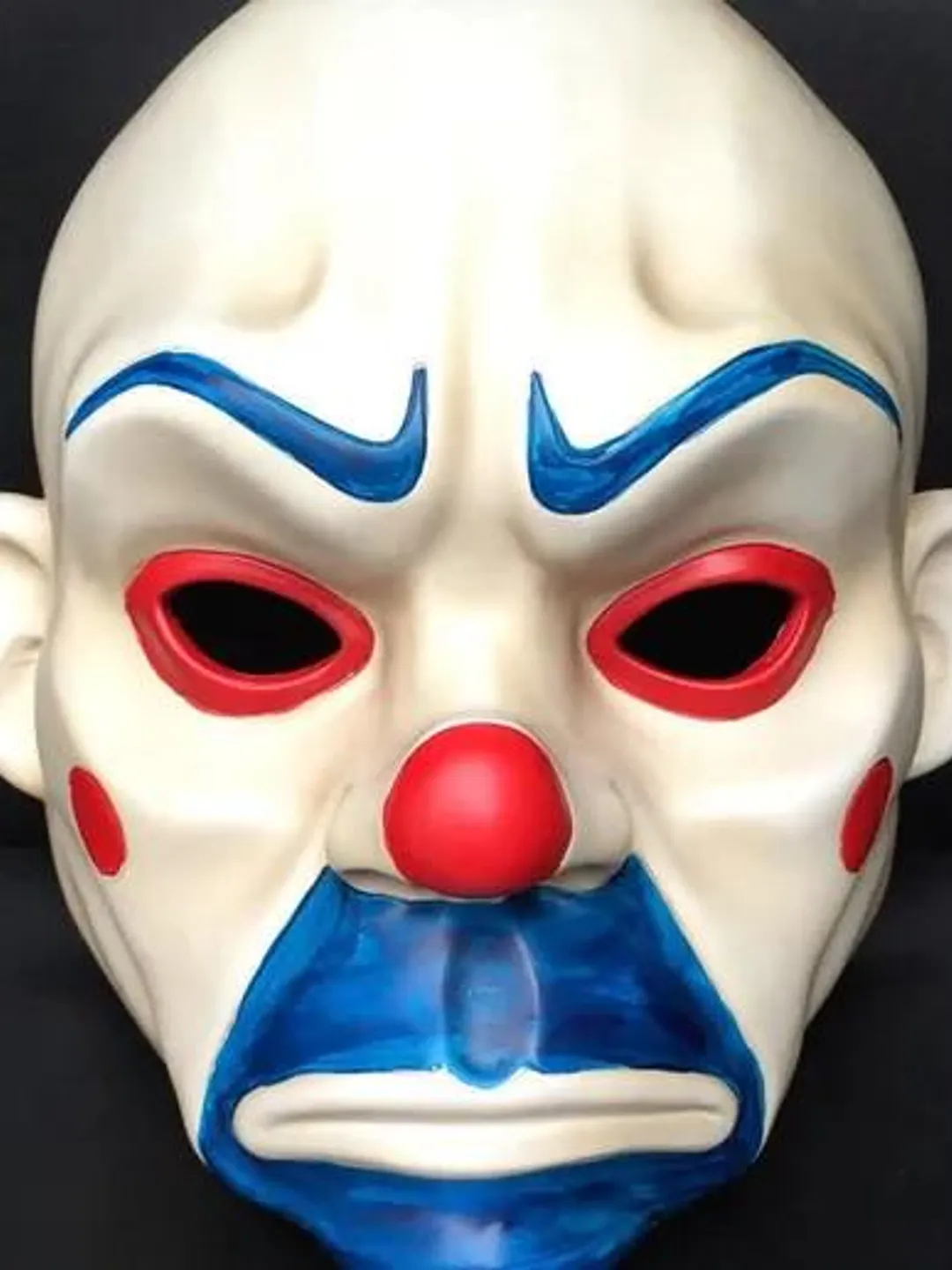 Robbing Mask Wearable Clown Heist Mask | 3D Printed Physical Bank Robber Helmet ...