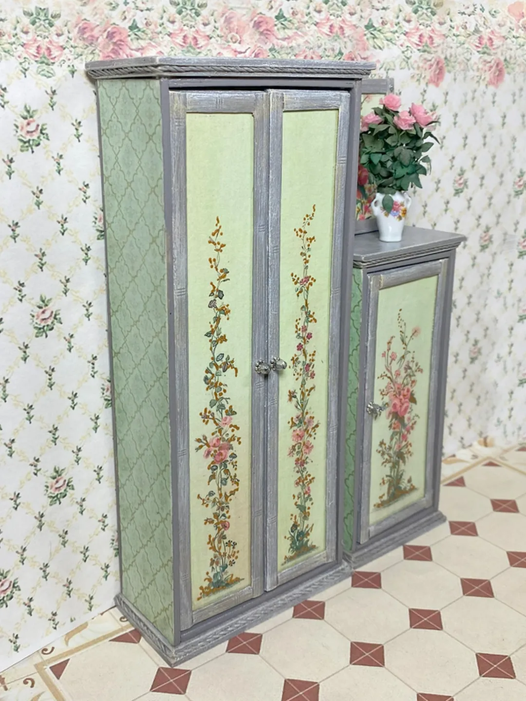 Tutorial. Furniture for a doll's house. 1:12. Furniture set. Dollhouse miniature.