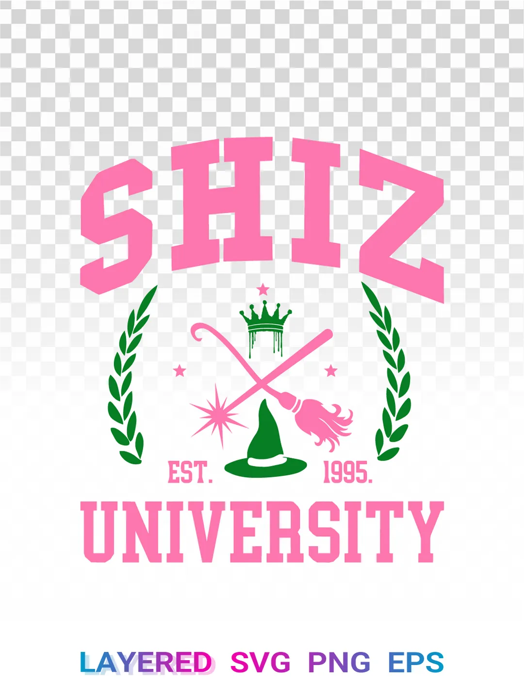 Trending Shiz University SVG for the Ultimate Wicked Musical Superfan