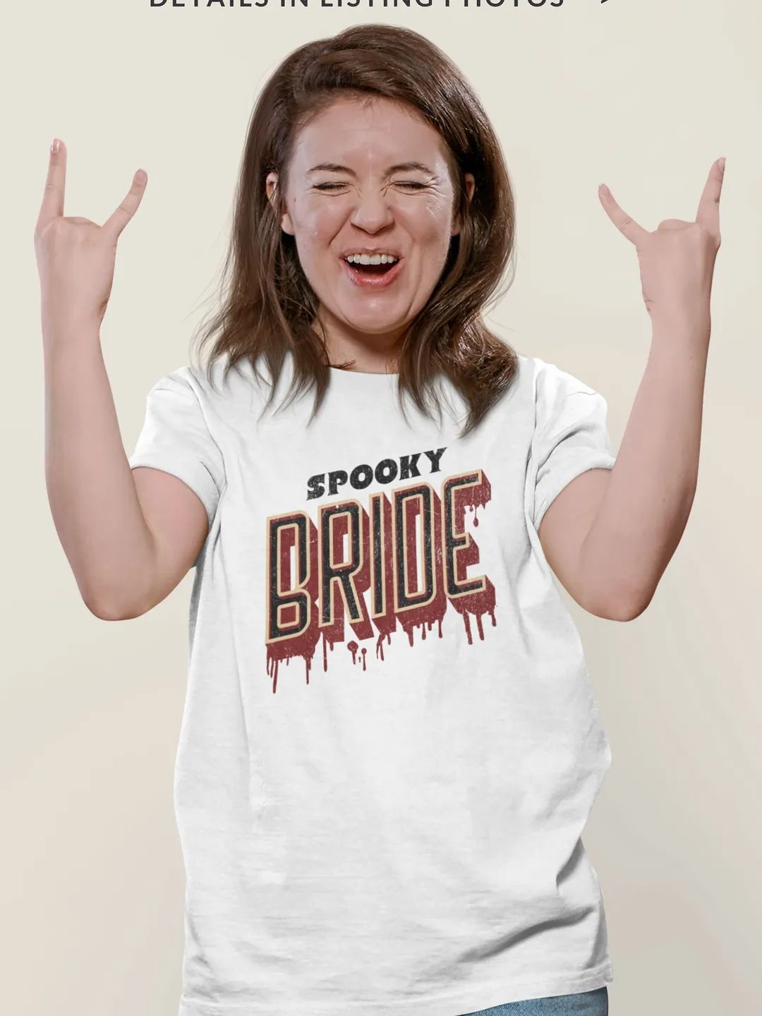 Spooky Bride and Bridesmaid Tee Halloween Bachelorette Party Shirt Halloween Bridal Party tshirt Spooky Bridesmaid Halloween Bachelorette