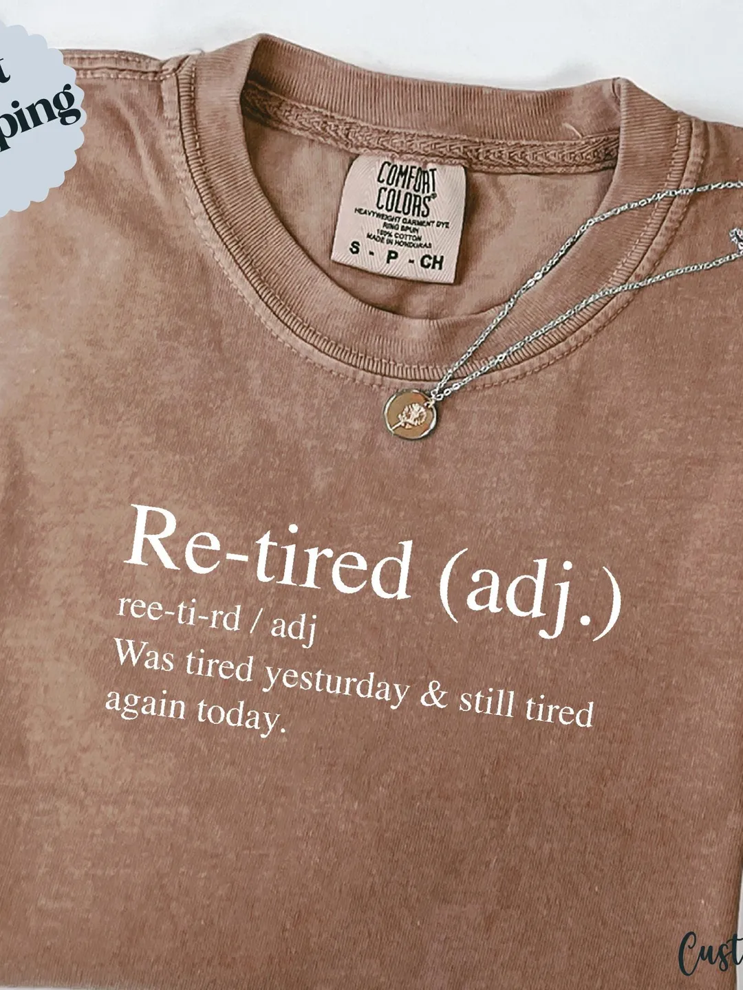 Sarcastic Tired Humor T-Shirt: Dictionary Definition Quote