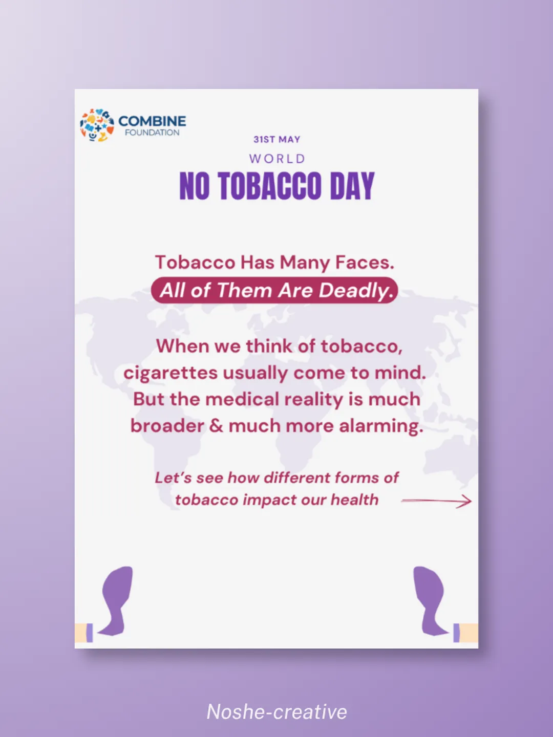 speech on world no tobacco day 31st May awareness banner. World no tobacco day vertical banner, social media speech on world no tobacco