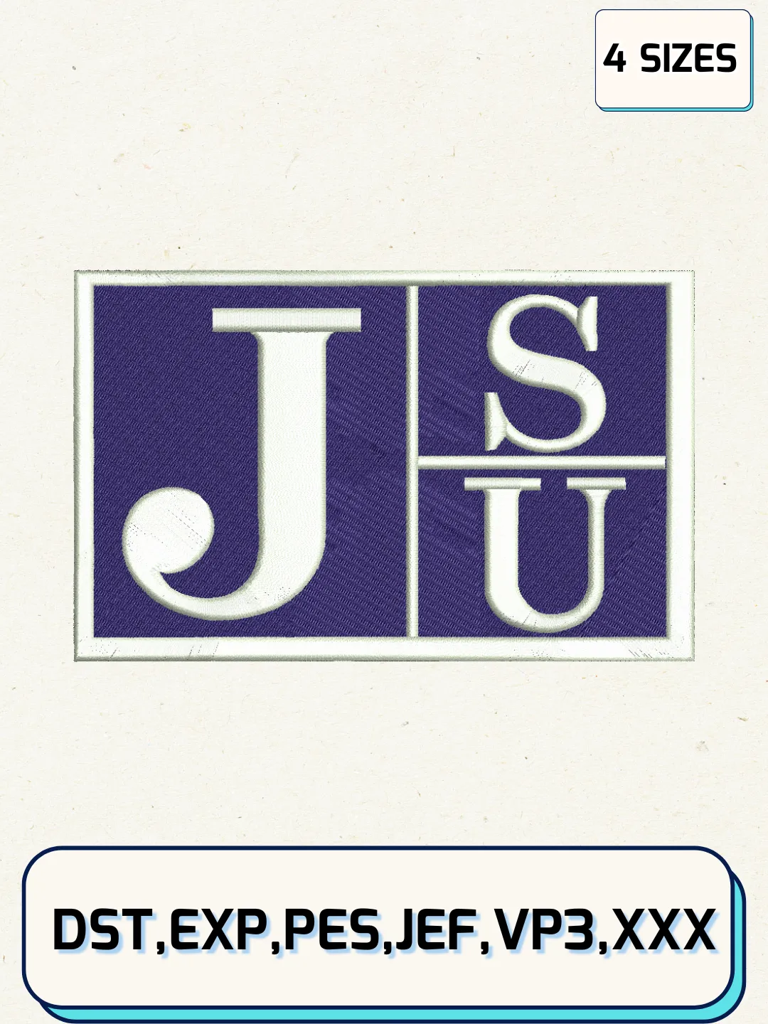 Jackson State Tigers Logo Machine Embroidery Design, NCAA JSU Tigers  Embroidery Design Design files, NCAA Embroidery Designs, NCAA Machine  Embroidery Designs, Digital Download, image size:1080x1440