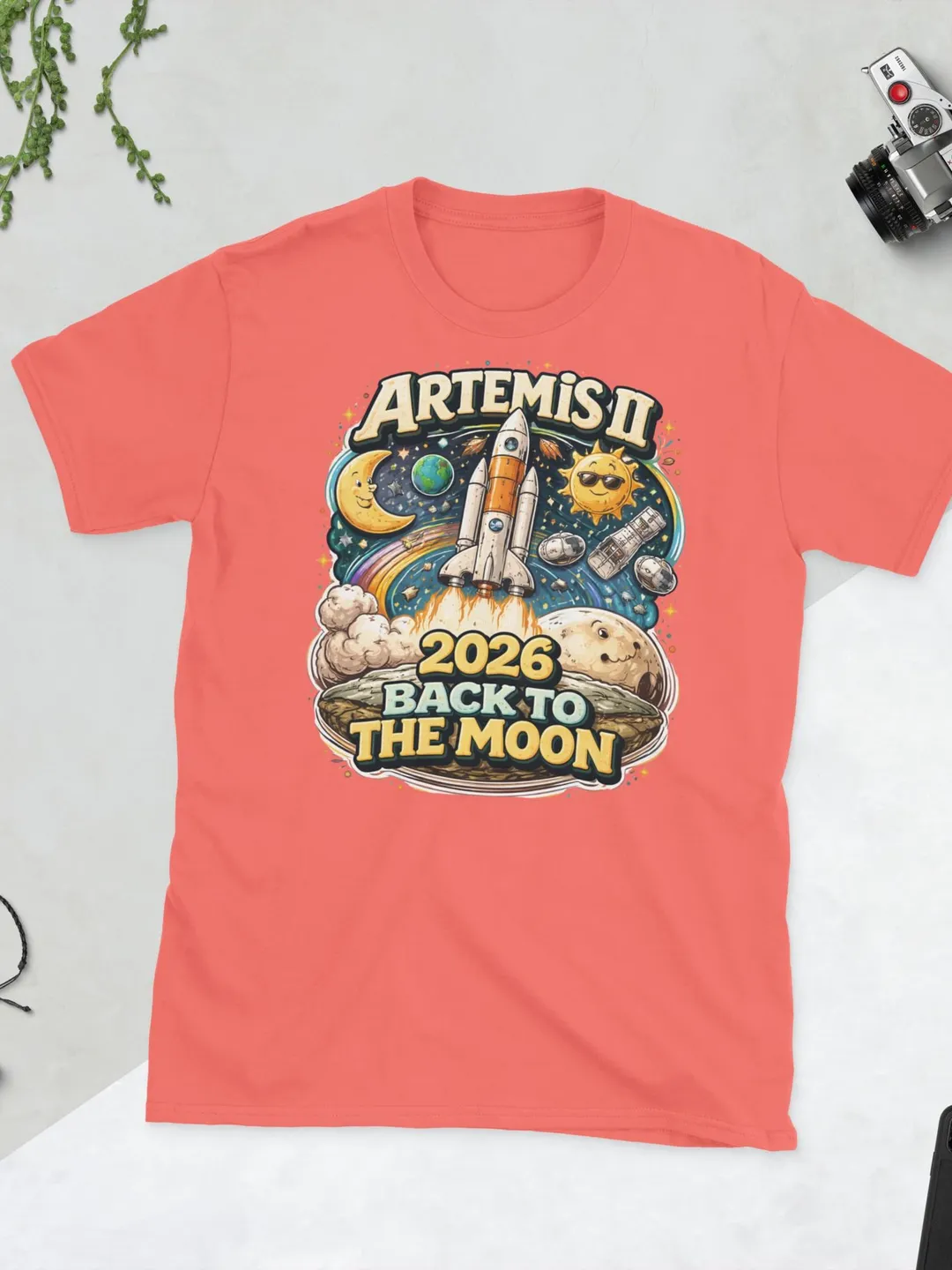 Artemis 2 Moon Mission 2026 Shirt, Future Astronaut Mom Tee, Space Teacher T-Shirt, Retro Science Educator Gift, Space Launch.