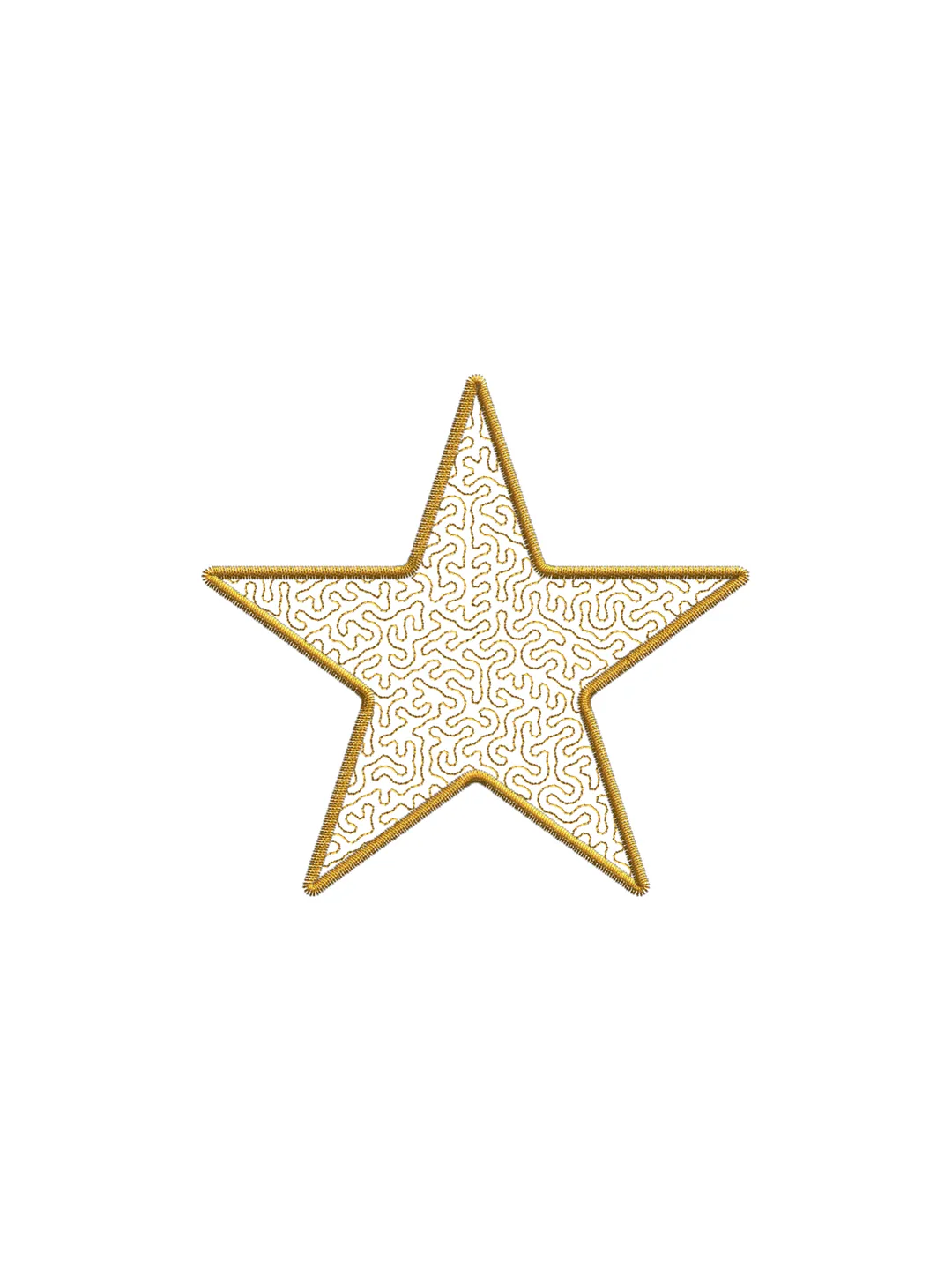 Star stipple stitch embroidery design,Star stippling stitch embroidery design,Fun embroidery design,INSTANT DOWNLOAD-061