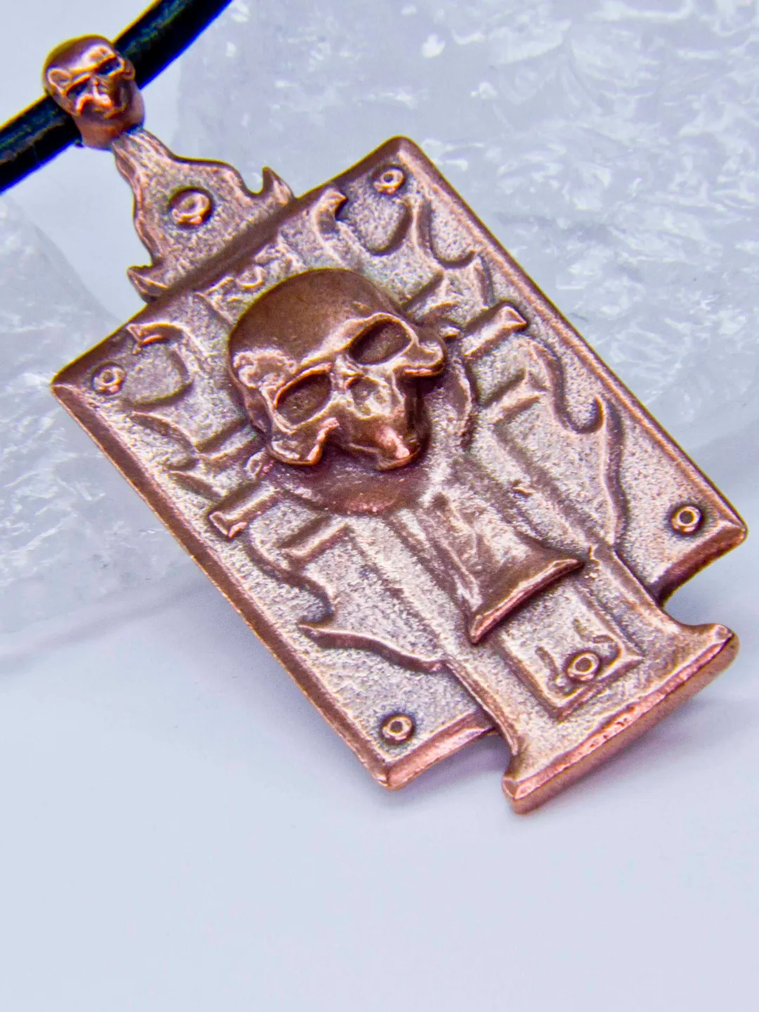 Pure Copper Ordo Hereticus Pendant of the Warhammer 40K Universe