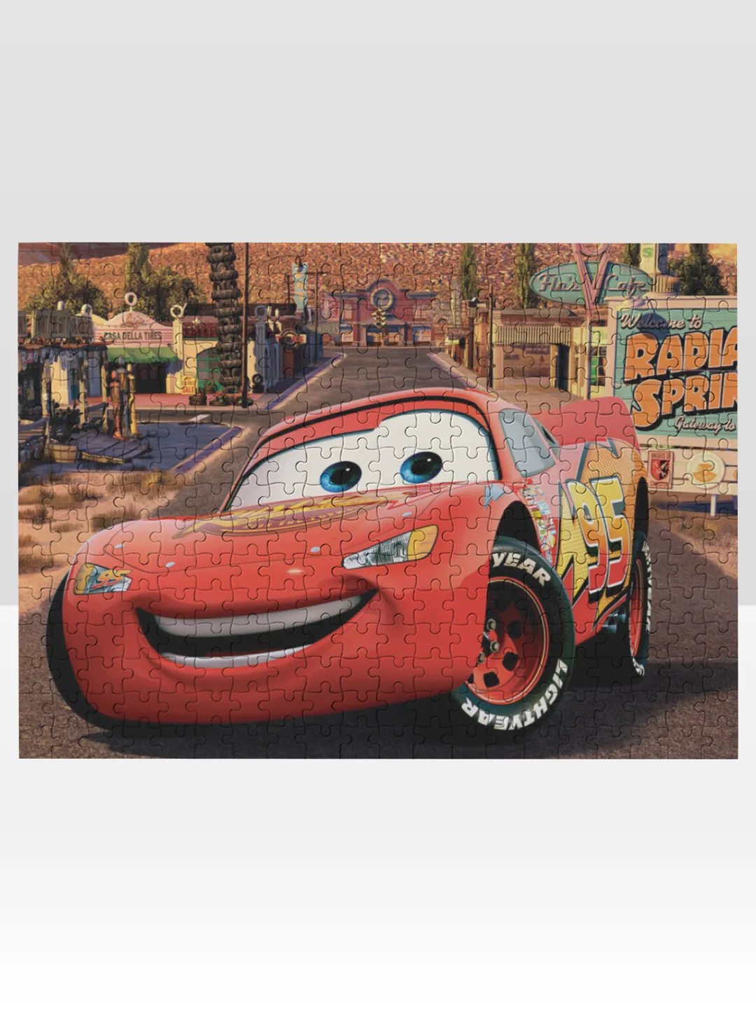 Lightning McQueen Cars Jigsaw Puzzle Wooden