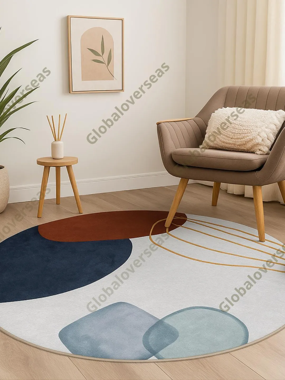 Anahata Circular Rug | Heart Chakra