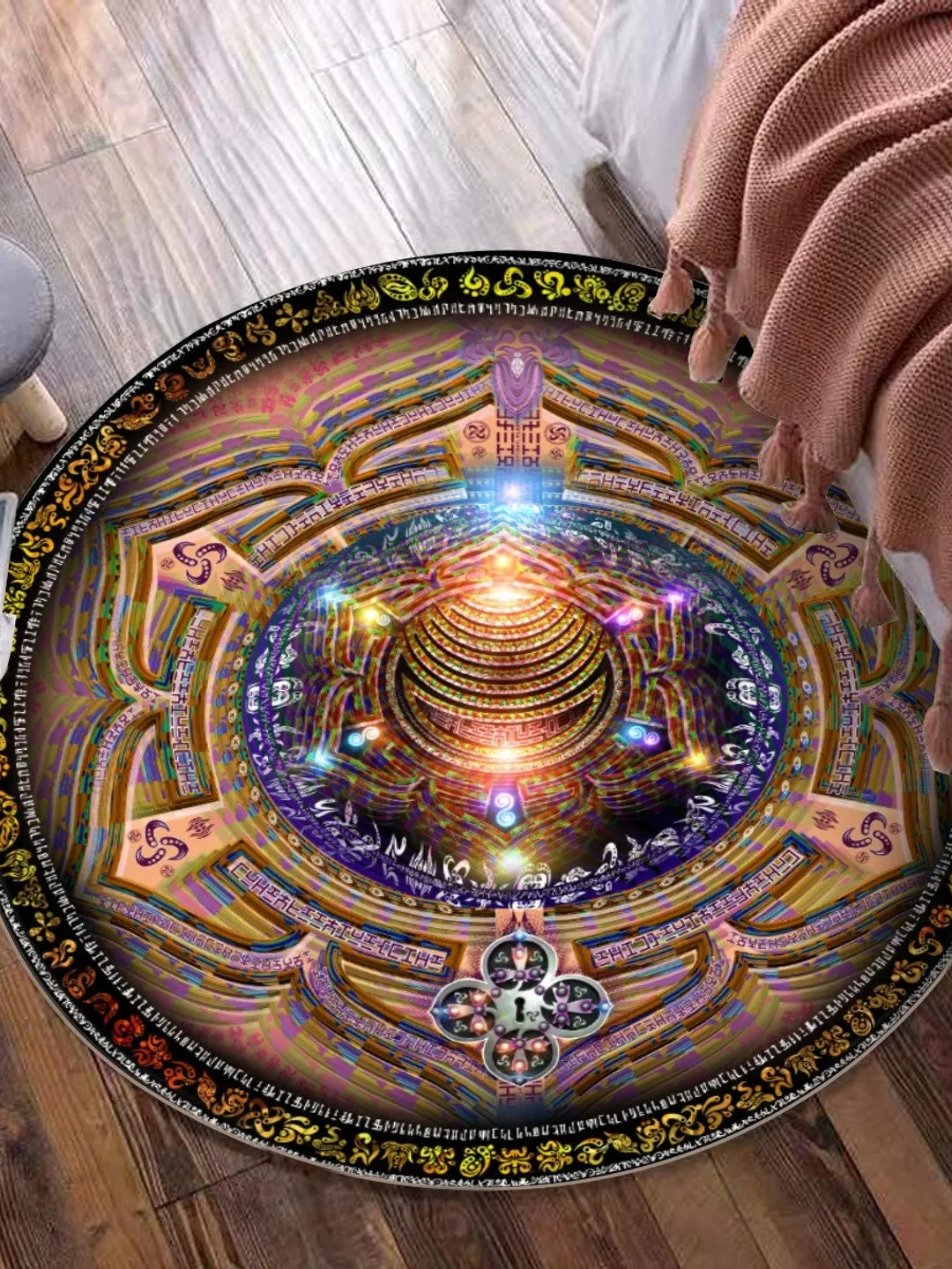 Svadhisthana Circular Rug | Sacral Chakra