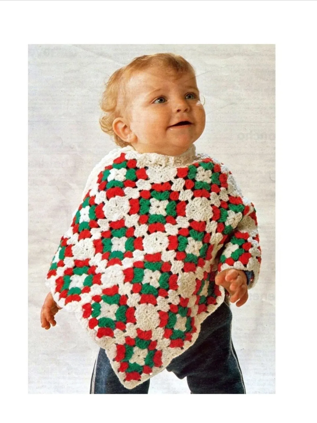 Poncho crochet, baby crochet poncho, easy crochet pattern, baby 3-12 months, cardigan baby crochet